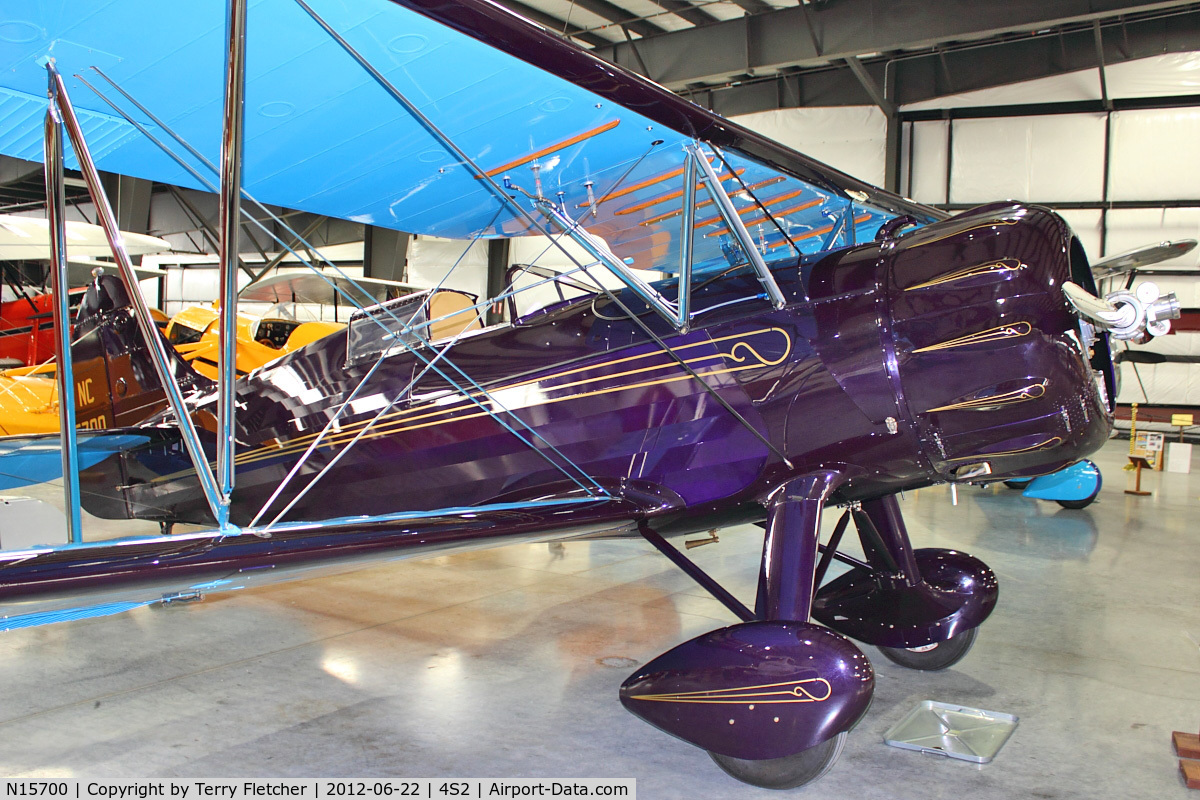 N15700, 1972 Waco YPF C/N 4375, A recent donation to the Western Antique Aeroplane & Automobile Museum in Hood River , Oregon