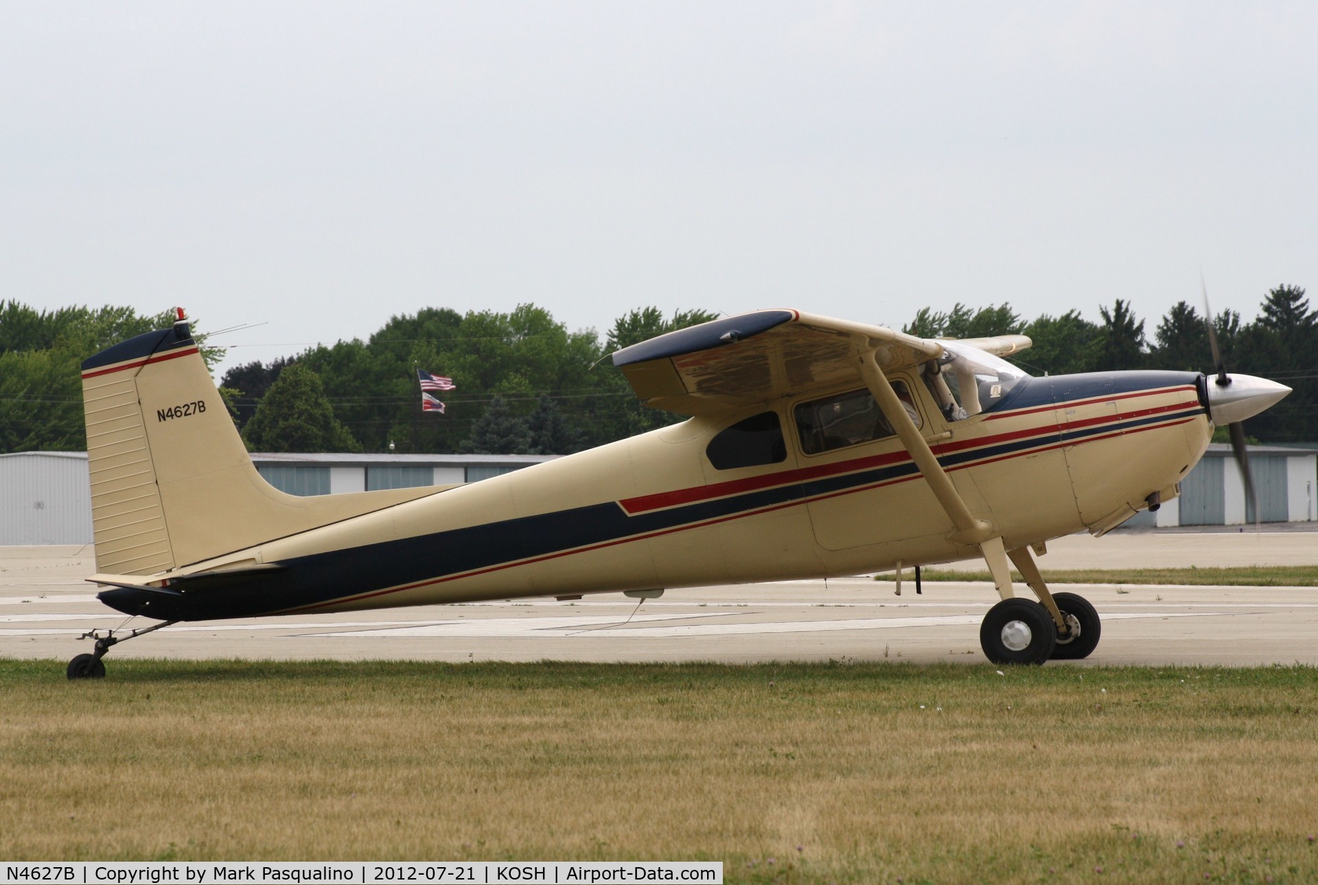 N4627B, 1955 Cessna 180 C/N 31525, Cessna 180