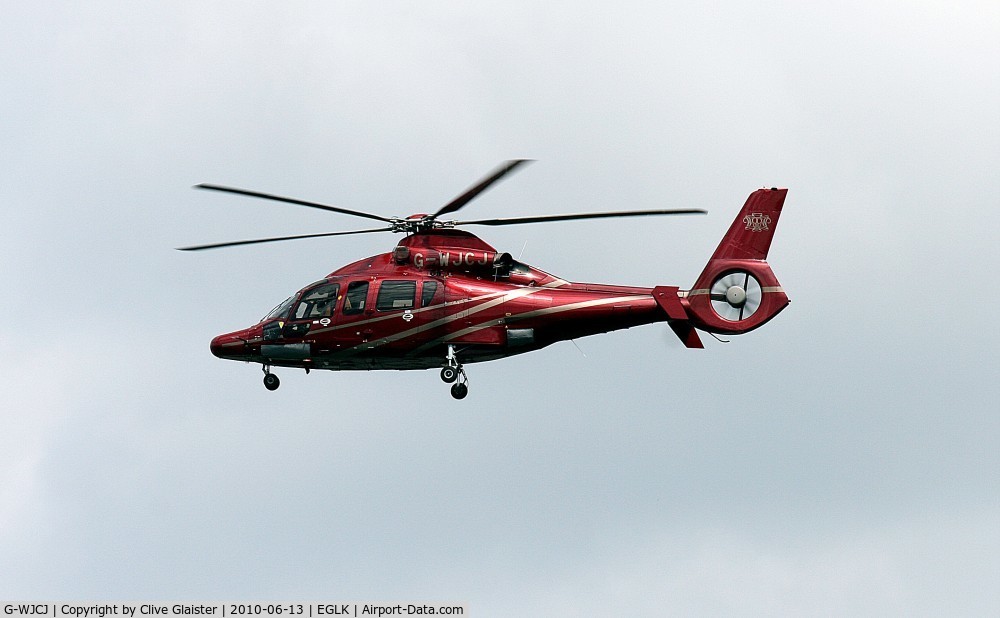G-WJCJ, 2006 Eurocopter EC-155B-1 C/N 6748, Ex: F-WWOO > G-WJCJ > G-WINV in July 2012. Originally owned to and currently with, Starspeed Ltd in October 2006 and July 2012 as G-WINV.