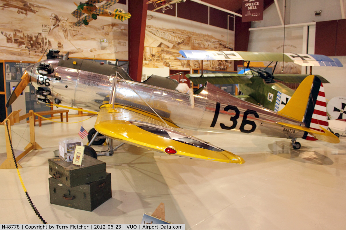 N48778, 1941 Ryan Aeronautical ST3KR C/N 1057, At Pearson Airport Museum , Vancouver , WA , USA
ex 41-1936