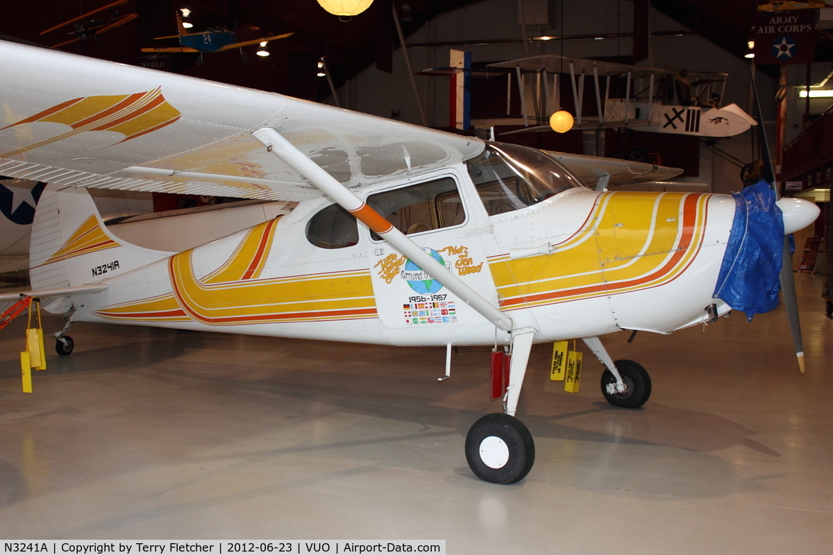 N3241A, 1953 Cessna 170B C/N 25885, At Pearson Airport Museum , Vancouver , WA , USA