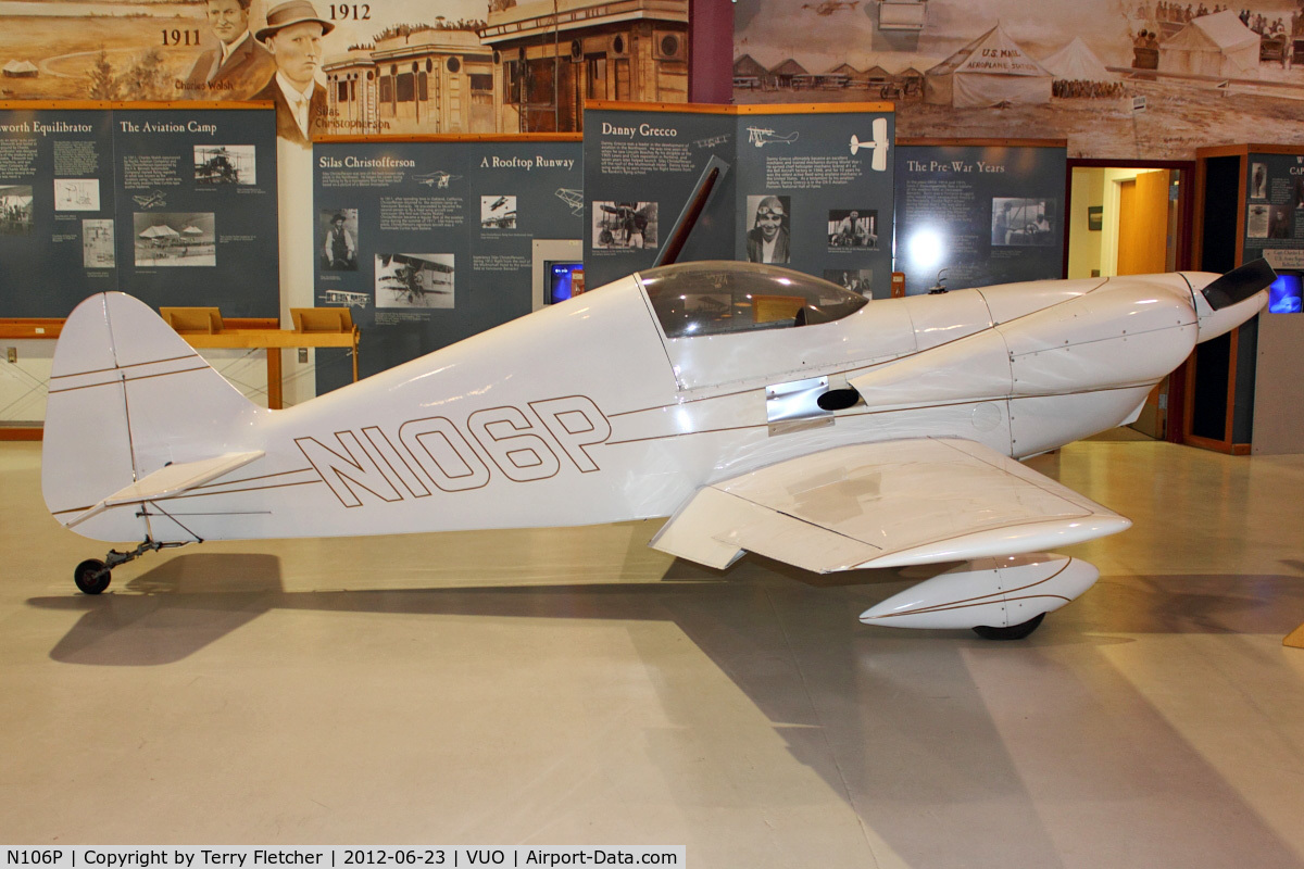 N106P, 1965 Polen Special C/N 101, At Pearson Airport Museum , Vancouver , WA , USA