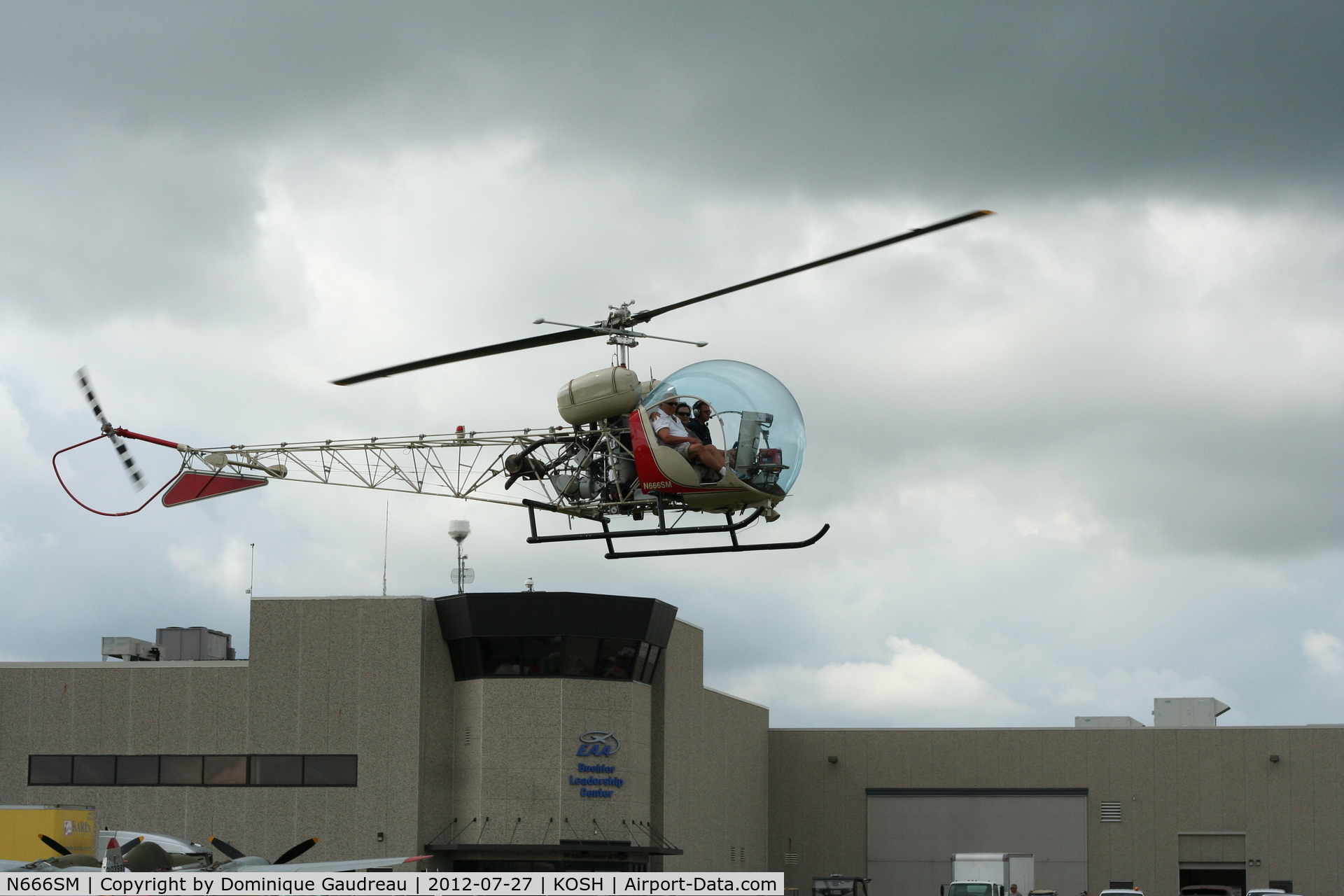 N666SM, Bell 47G-3B-1 Sioux C/N 3533, Photo from oshkosh