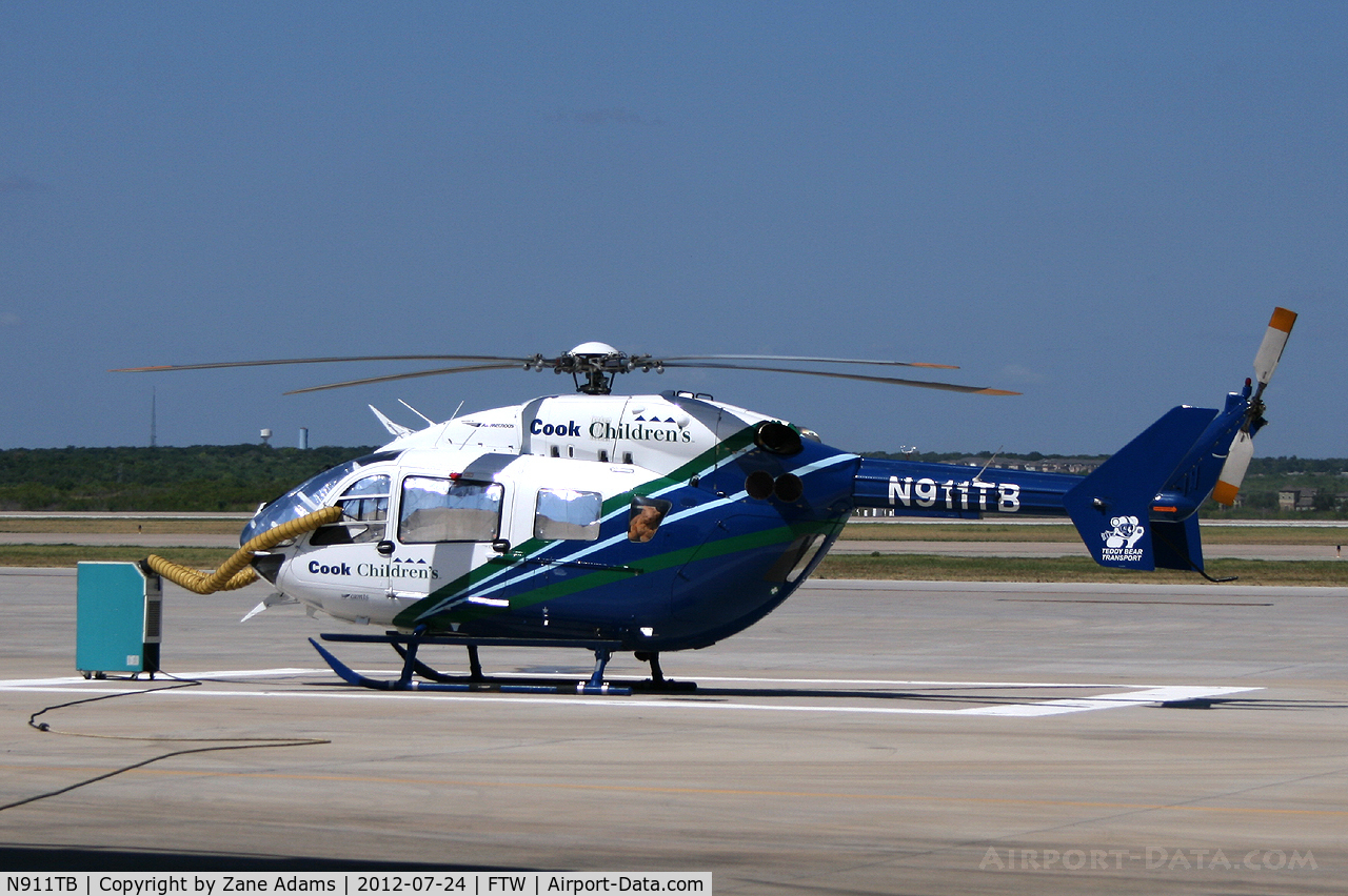 N911TB, Eurocopter-Kawasaki EC-145 (BK-117C-2) C/N 9281, Teddy Bear One - Cook Children's Hospital Helicopter