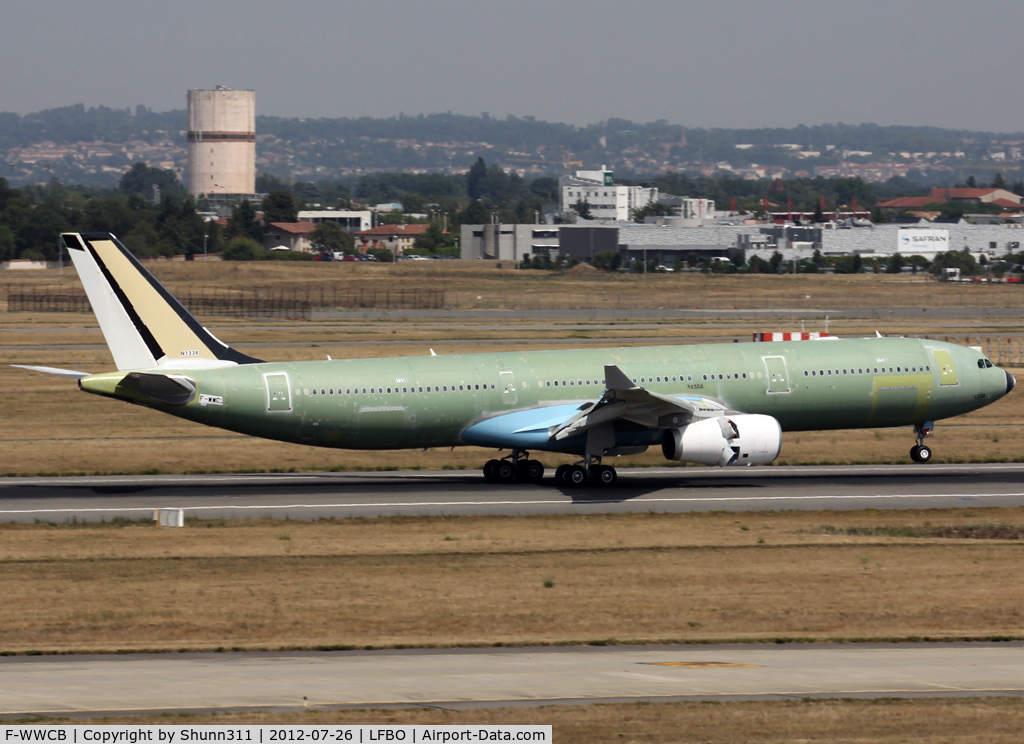 F-WWCB, 2012 Airbus A330-343X C/N 1338, C/n 1338 - For Thai International Airways...