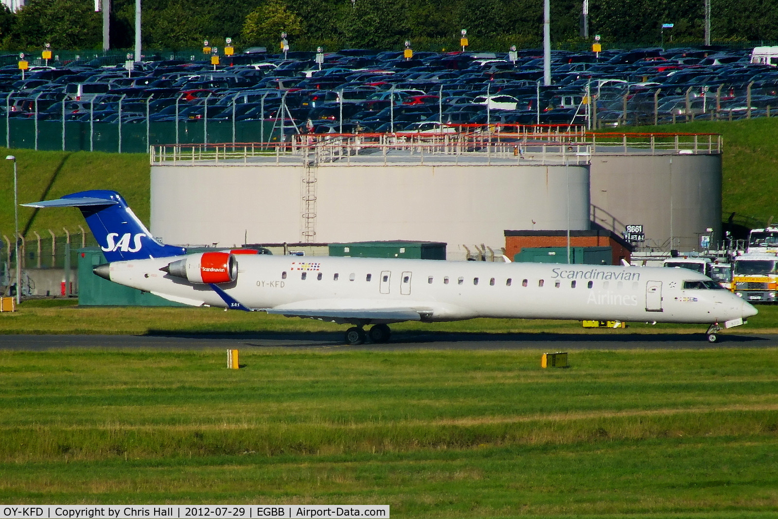 OY-KFD, 2009 Bombardier CRJ-900 (CL-600-2D24) C/N 15221, SAS Scandinavian