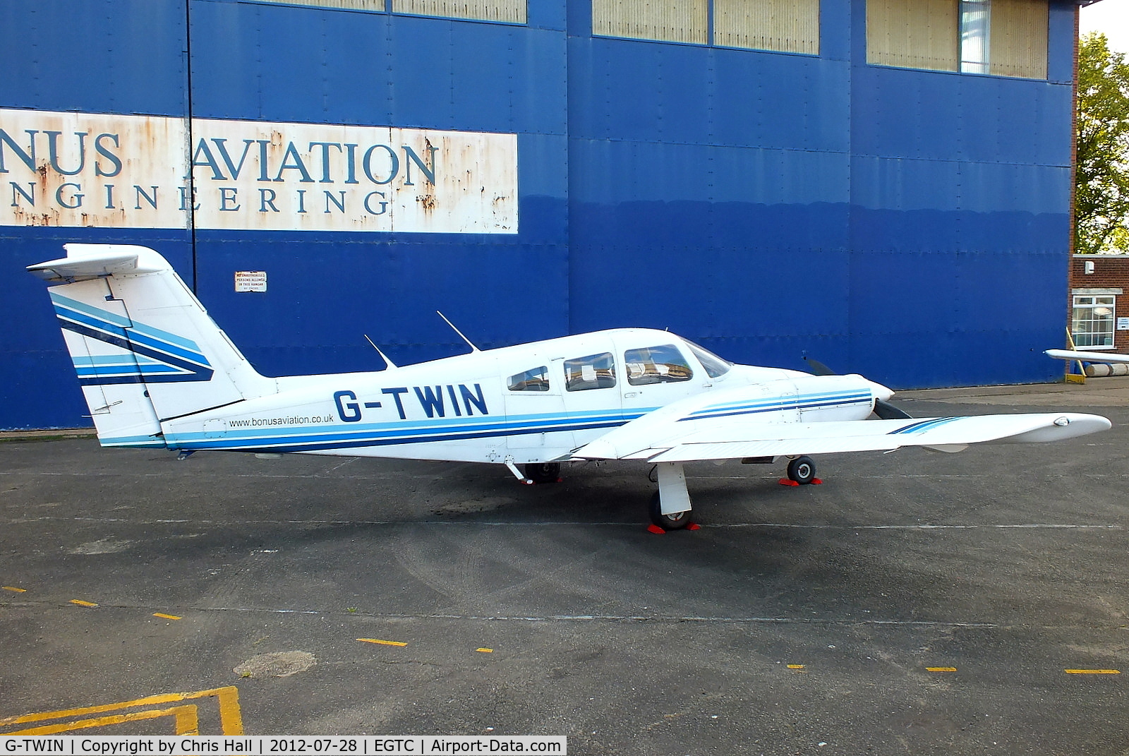 G-TWIN, 1978 Piper PA-44-180 Seminole C/N 44-7995072, Bonus Aviation