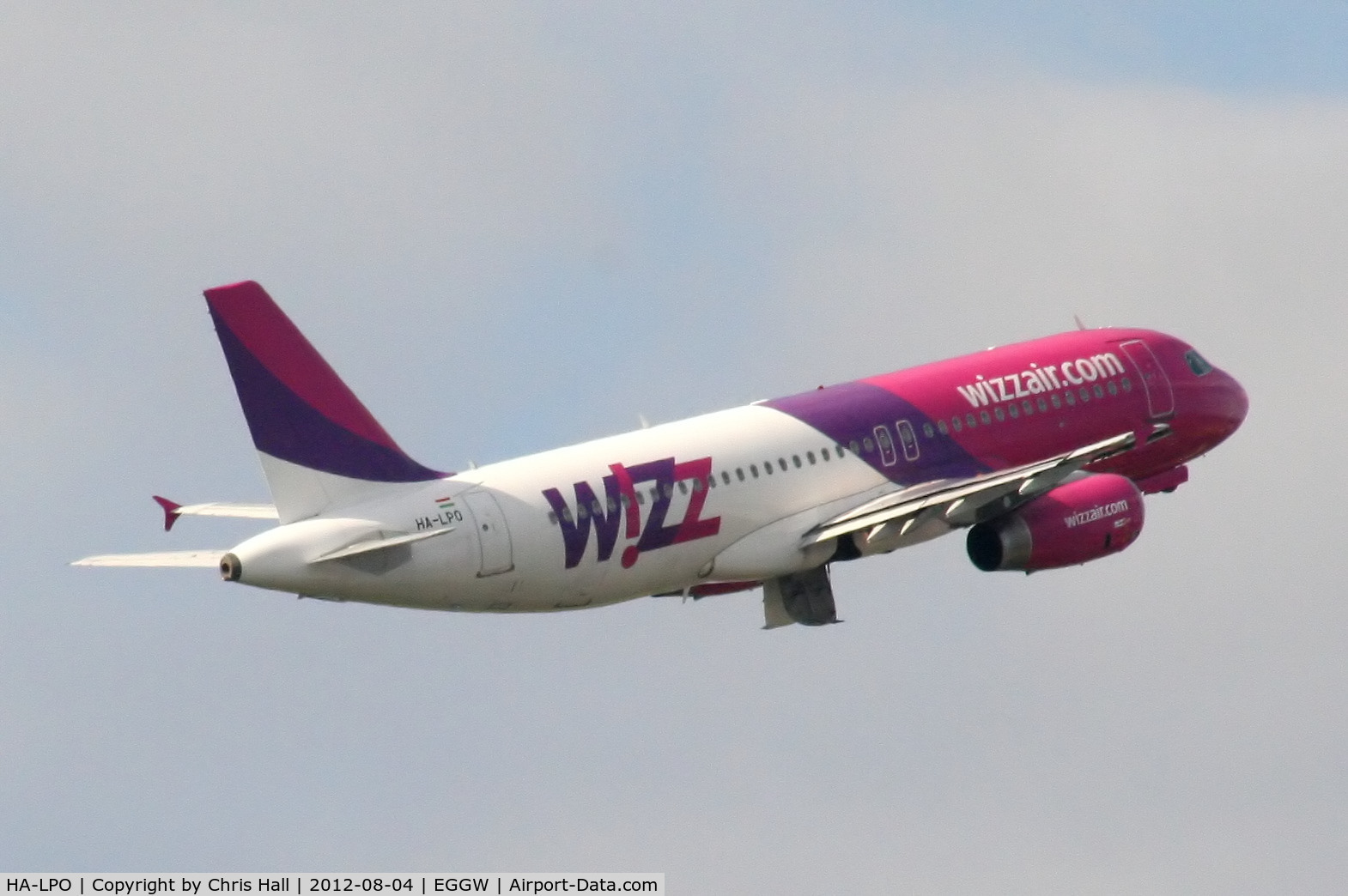 HA-LPO, 2008 Airbus A320-232 C/N 3384, Wizzair