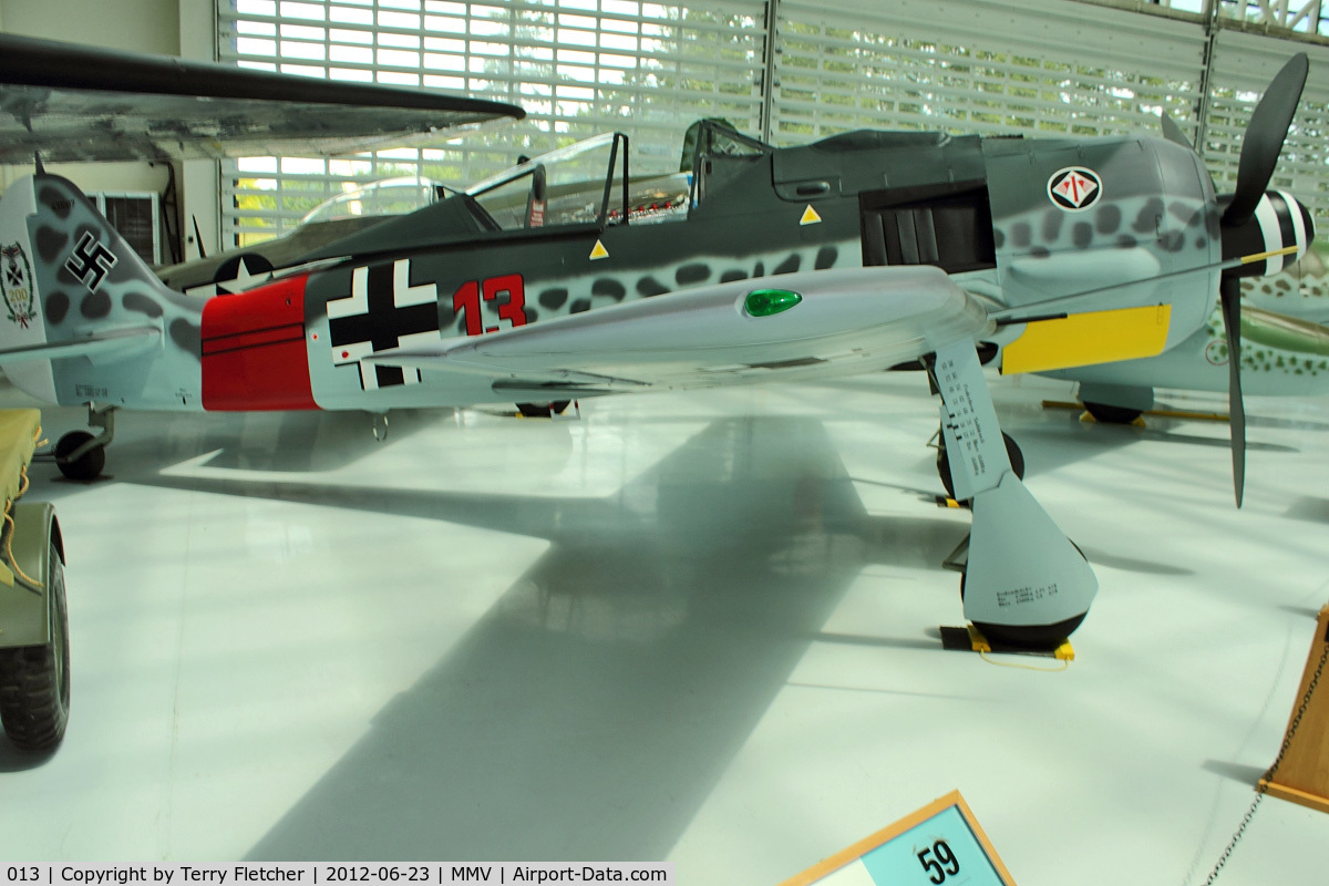 013, Focke-Wulf Fw-190A-3 Replica C/N None, Replica At Evergreen Air and Space Museum