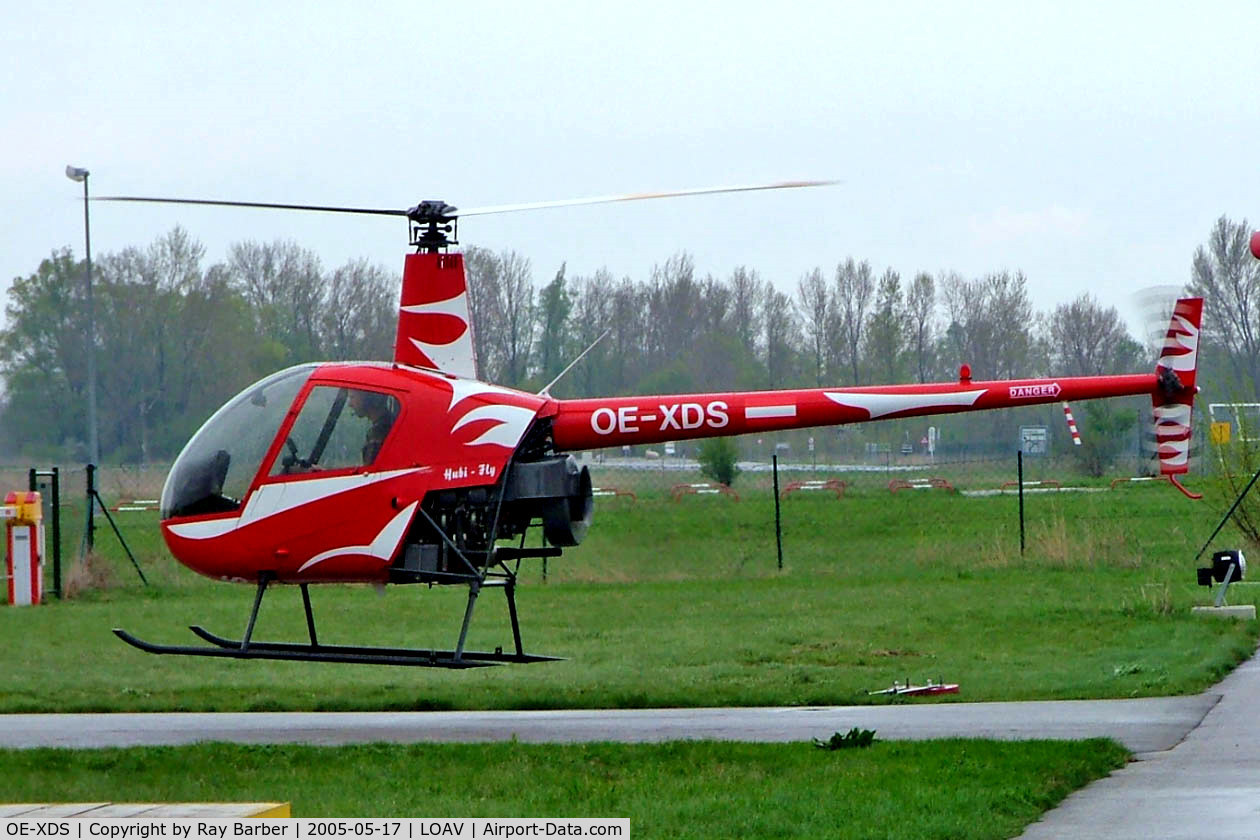 OE-XDS, Robinson R22 Beta C/N 3322, Seen here at Bad Voslau~OE.