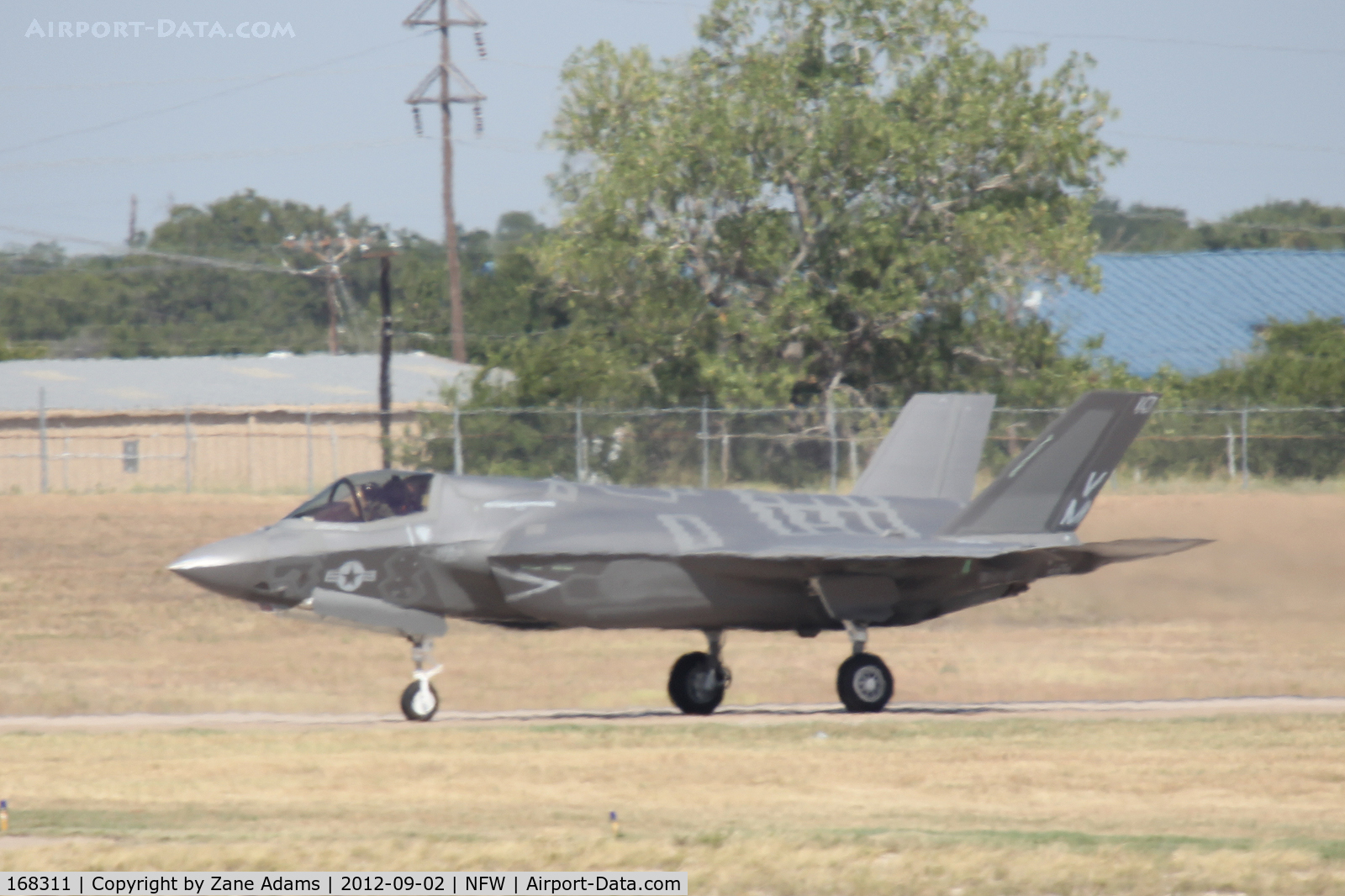 168311, 2012 Lockheed Martin F-35B Lightning II C/N BF-15, Lockheed Martin F-35B after landing from a test flight.