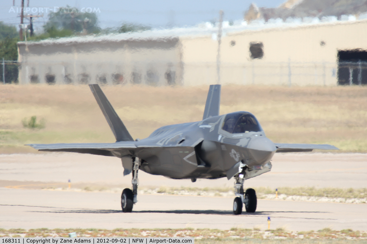 168311, 2012 Lockheed Martin F-35B Lightning II C/N BF-15, Lockheed Martin F-35B after landing from a test flight.