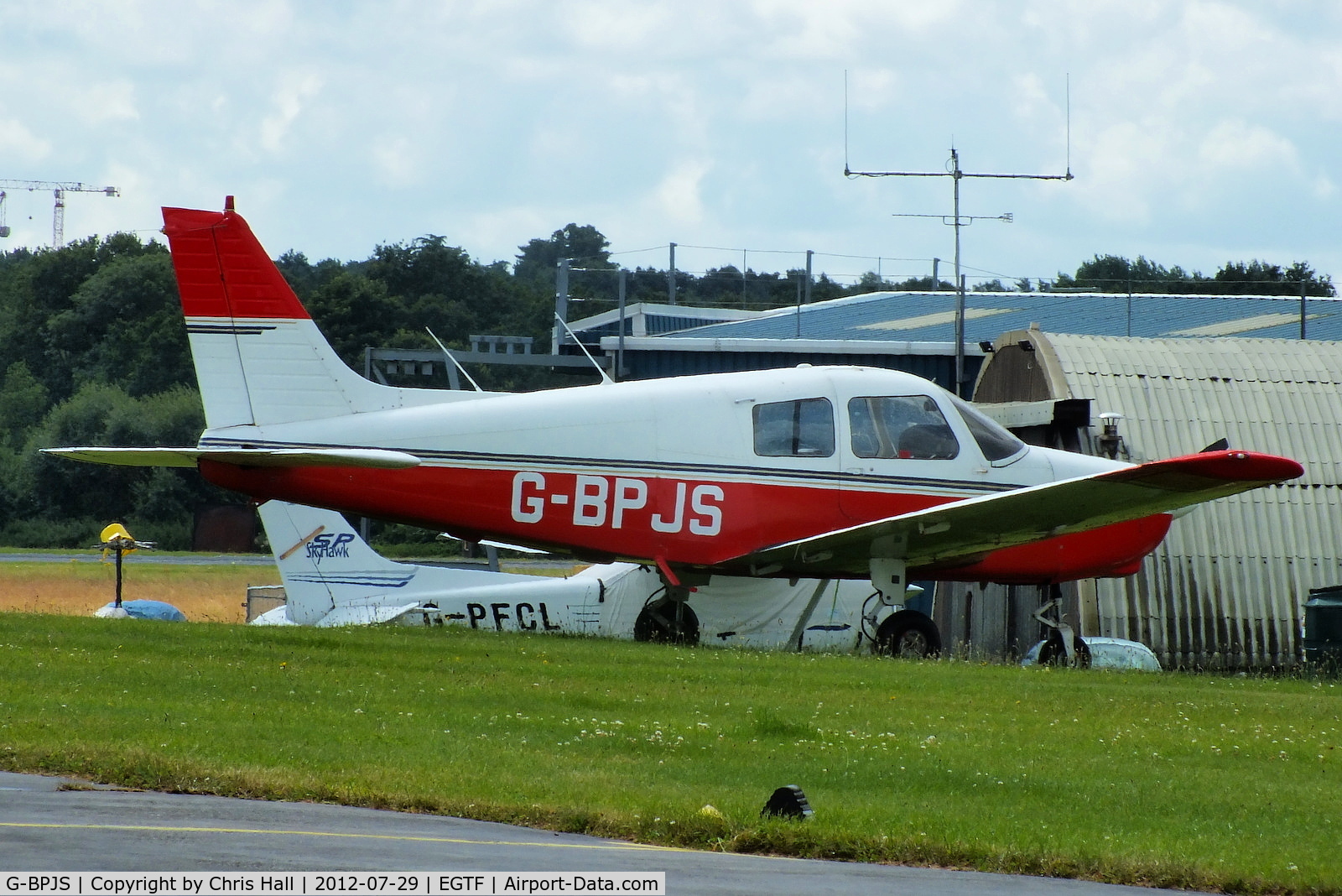 G-BPJS, 1988 Piper PA-28-161 Cadet C/N 2841025, ex Cabair PA-28, now operated by Redhill Air Services Ltd