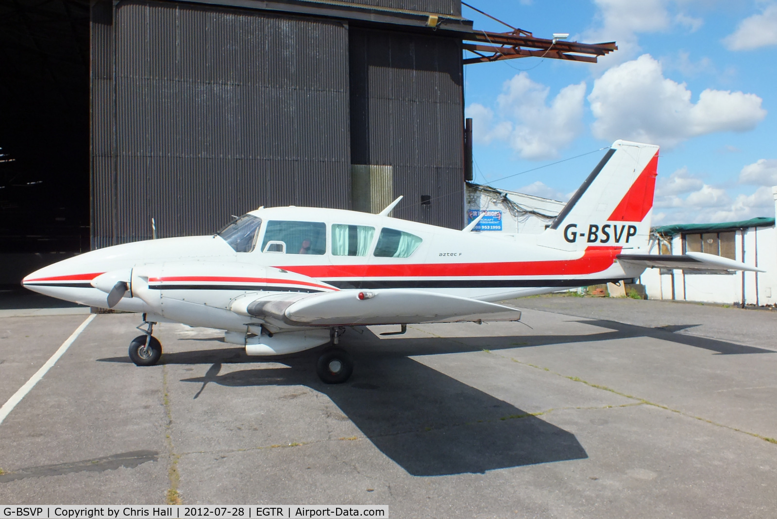 G-BSVP, 1977 Piper PA-23-250 Aztec C/N 27-7754115, privately owned
