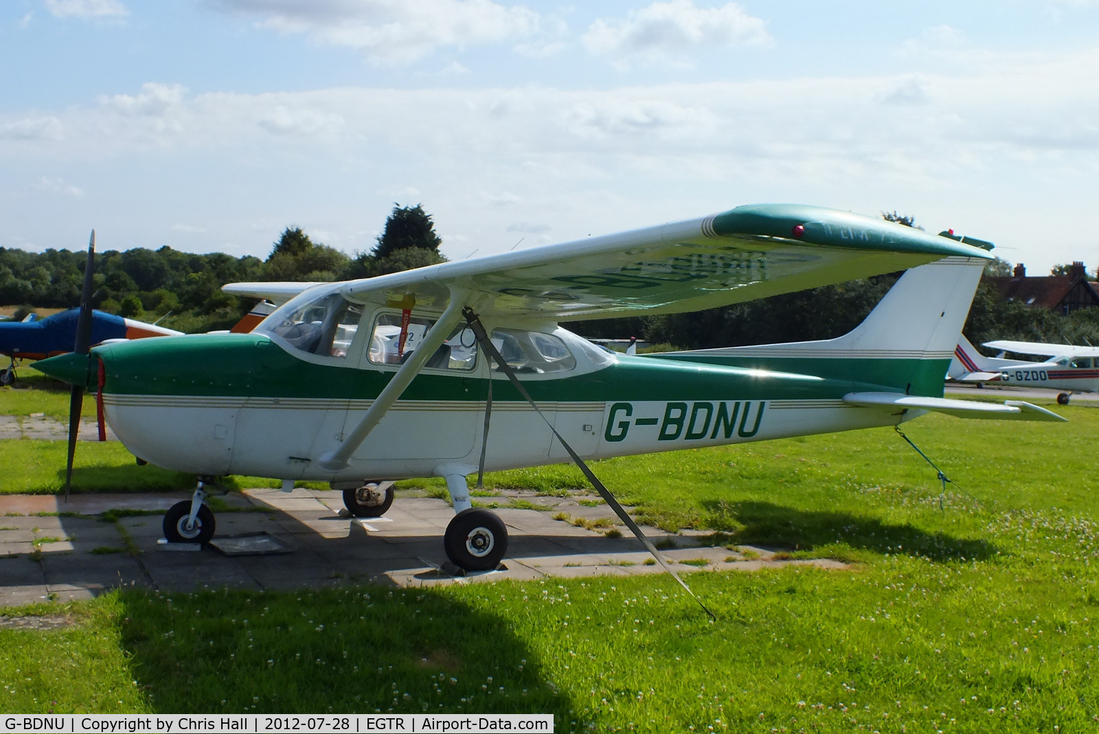 G-BDNU, 1976 Reims F172M Skyhawk Skyhawk C/N 1405, privately owned