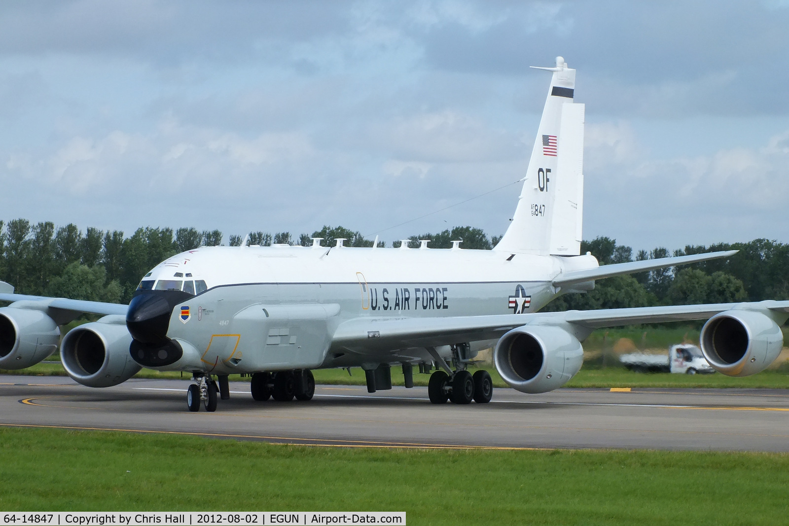 64-14847, 1964 Boeing RC-135U Combat Sent C/N 18747, 55th Operations Group based at Offutt Air Force Base, Nebraska