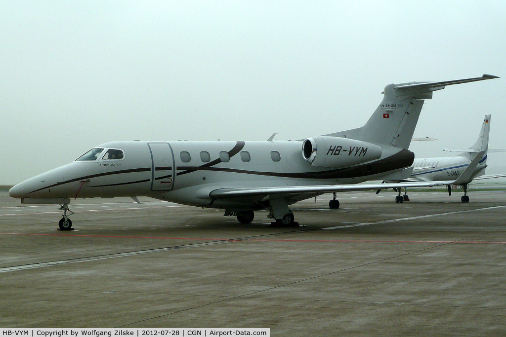 HB-VYM, 2010 Embraer EMB-505 Phenom 300 C/N 50500023, visitor