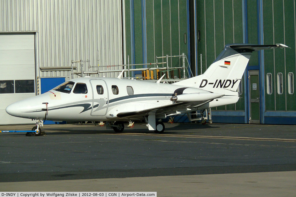 D-INDY, 2008 Eclipse Aviation Corp EA500 C/N 000246, visitor