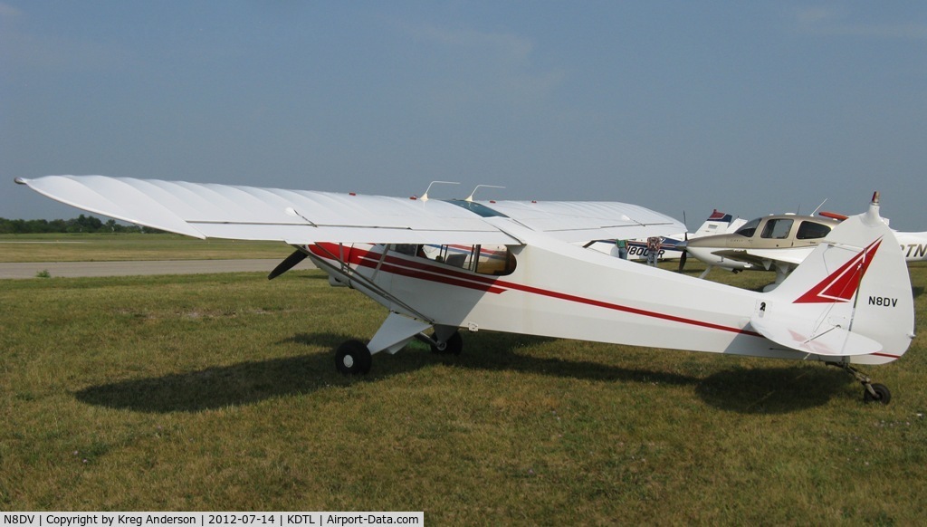 N8DV, 1975 Piper PA-18-150 Super Cub C/N 18-7609018, 2012 Detroit Lakes Water Carnival Fly-in