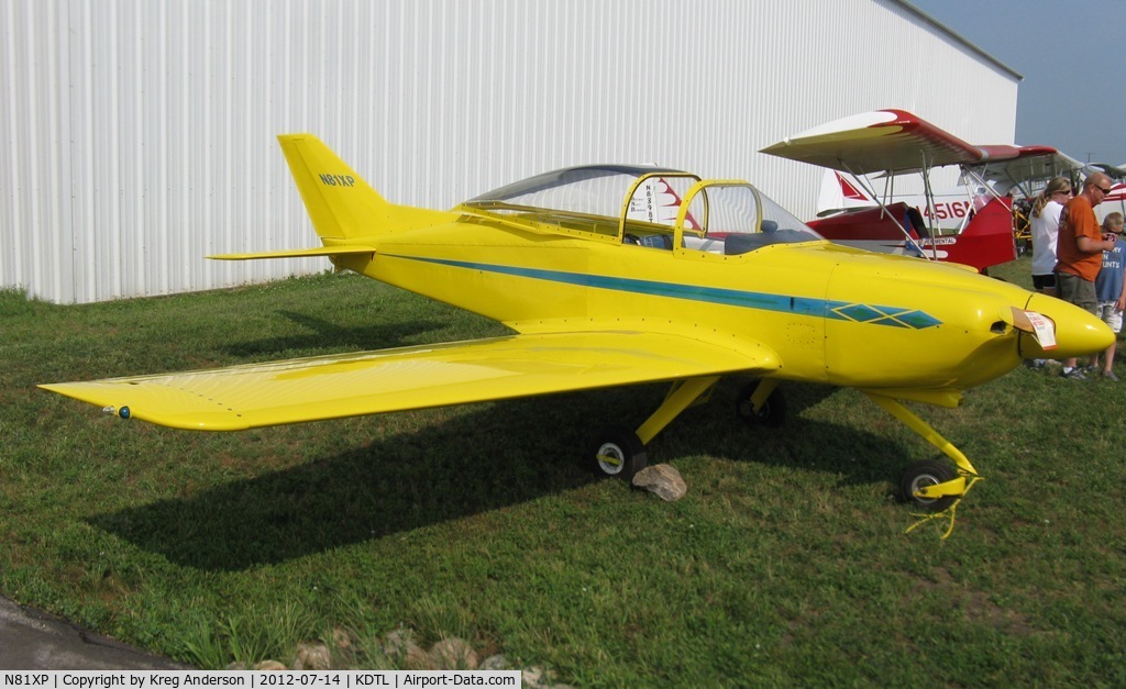 N81XP, 1981 Smyth SIDEWINDER C/N 212316, 2012 Detroit Lakes Water Carnival Fly-in