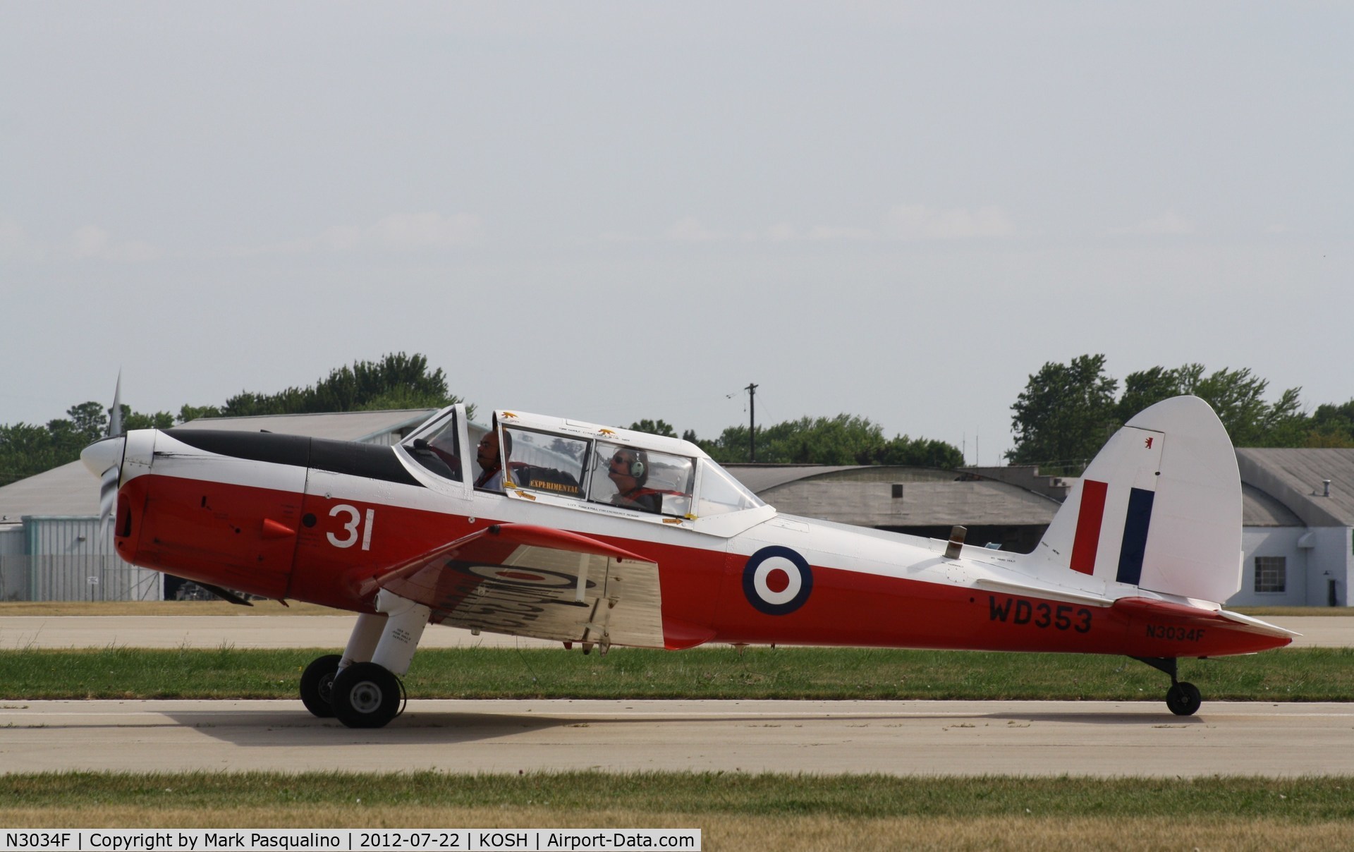 N3034F, De Havilland DHC-1 Chipmunk T.10 C/N C1/0291, DHC-1 T.MK. 10