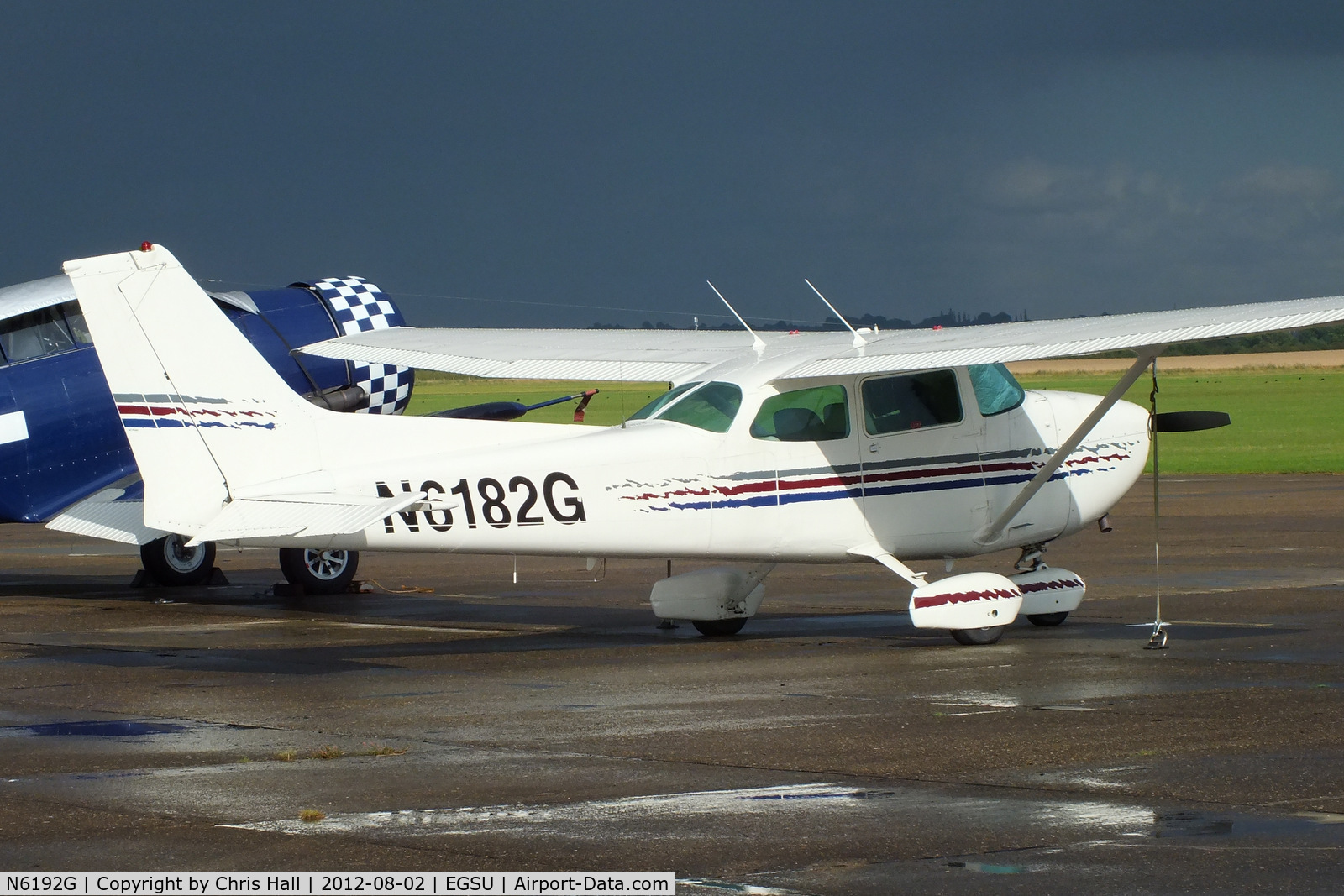 N6192G, 1969 Cessna 150K C/N 15071692, on the apron at Duxford