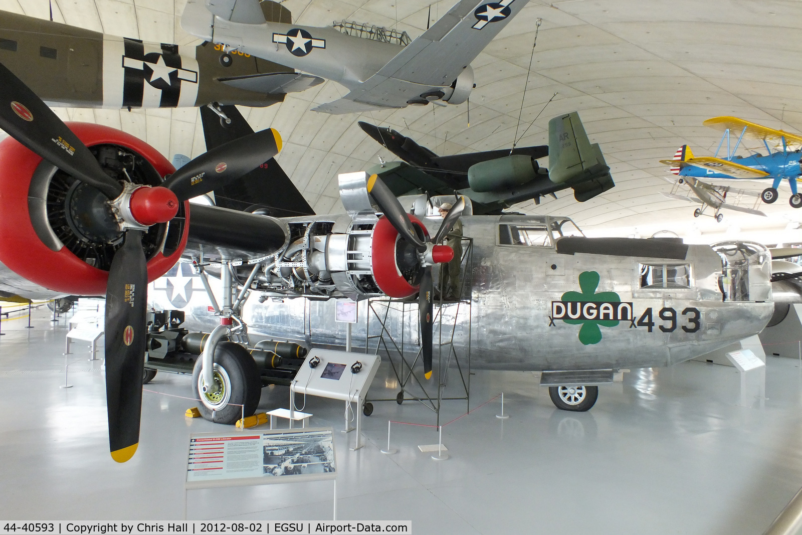 44-40593, Consolidated B-24M Liberator C/N 6083, Painted as 44-40593, 