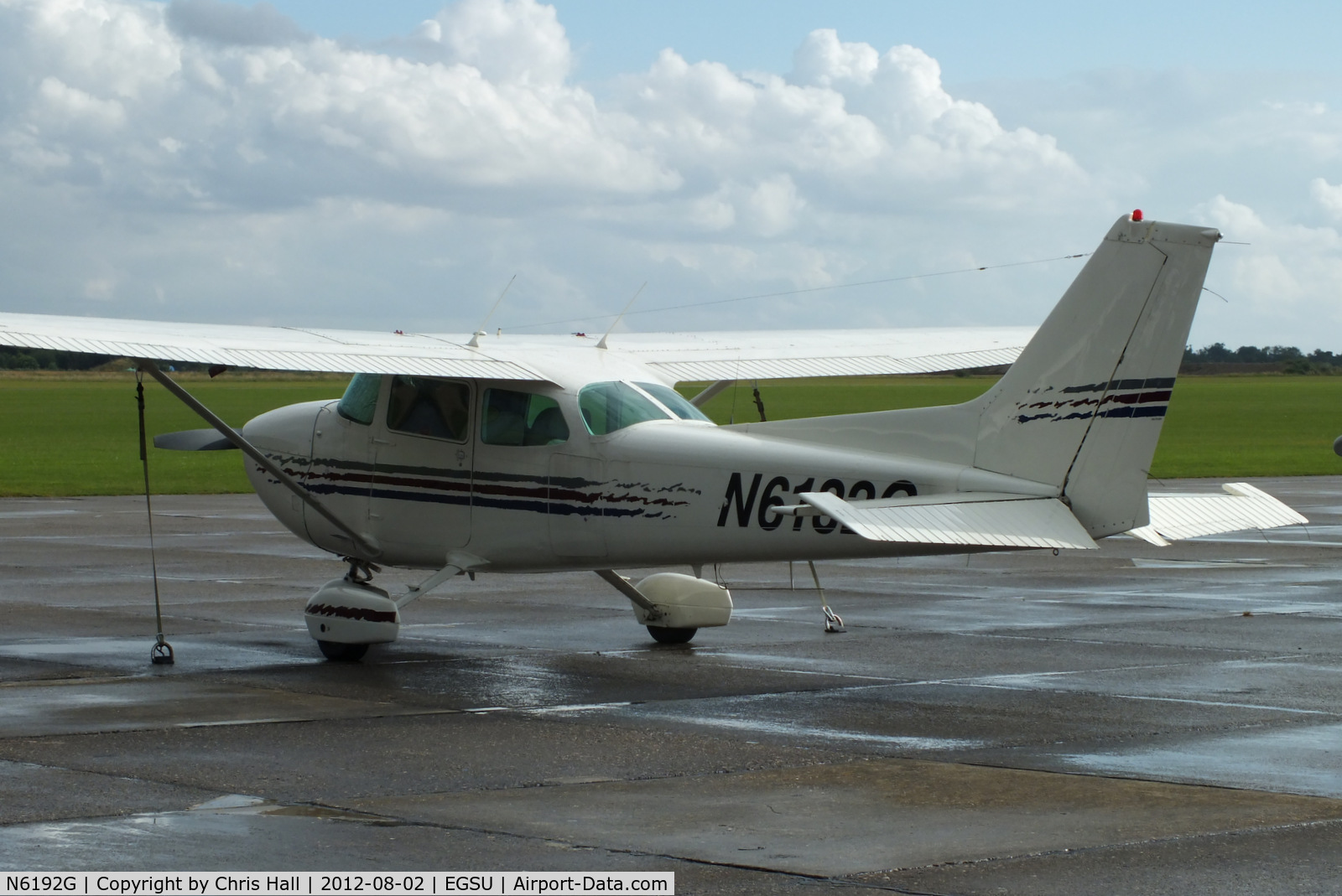 N6192G, 1969 Cessna 150K C/N 15071692, on the apron at Duxford