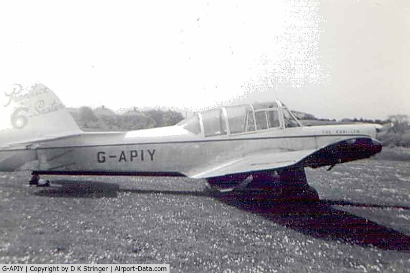 G-APIY, Percival P-40 Prentice T1 C/N PAC-075, Ramsgate airport 4th June 1960