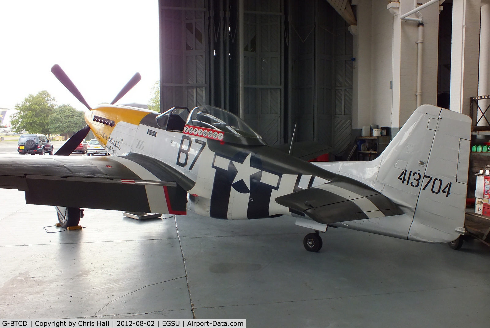 G-BTCD, 1944 North American P-51D Mustang C/N 122-39608, The Old Flying Machine Company P-51D Mustang 