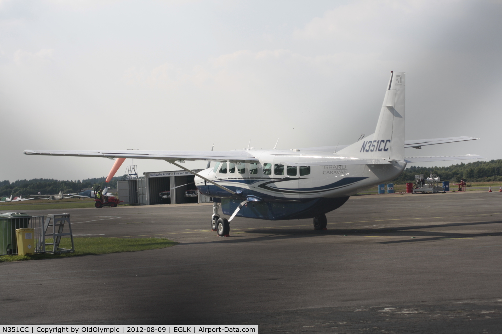 N351CC, 2012 Cessna 208B Grand Caravan C/N 208B2351, Parked