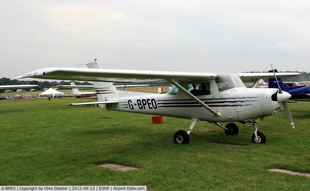 G-BPEO, 1980 Cessna 152 C/N 152-83775, Ex: (N5147B) > C-GQVO > G-BPEO - Once owned to, Seawing Flying Club Ltd & Eastern Executive Air Charter
Ltd in October 1996 and currently with, Global Skies Ltd since December 2011.