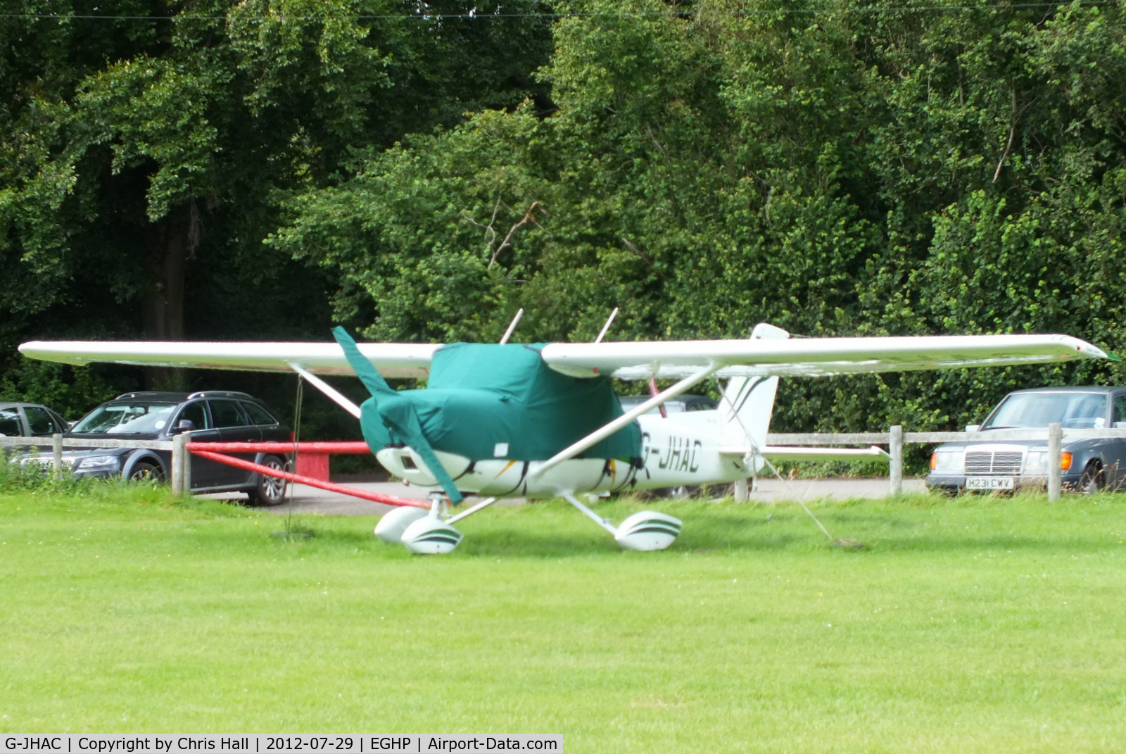 G-JHAC, 1972 Reims FRA150L Aerobat C/N 0160, at Popham Airfield, Hampshire