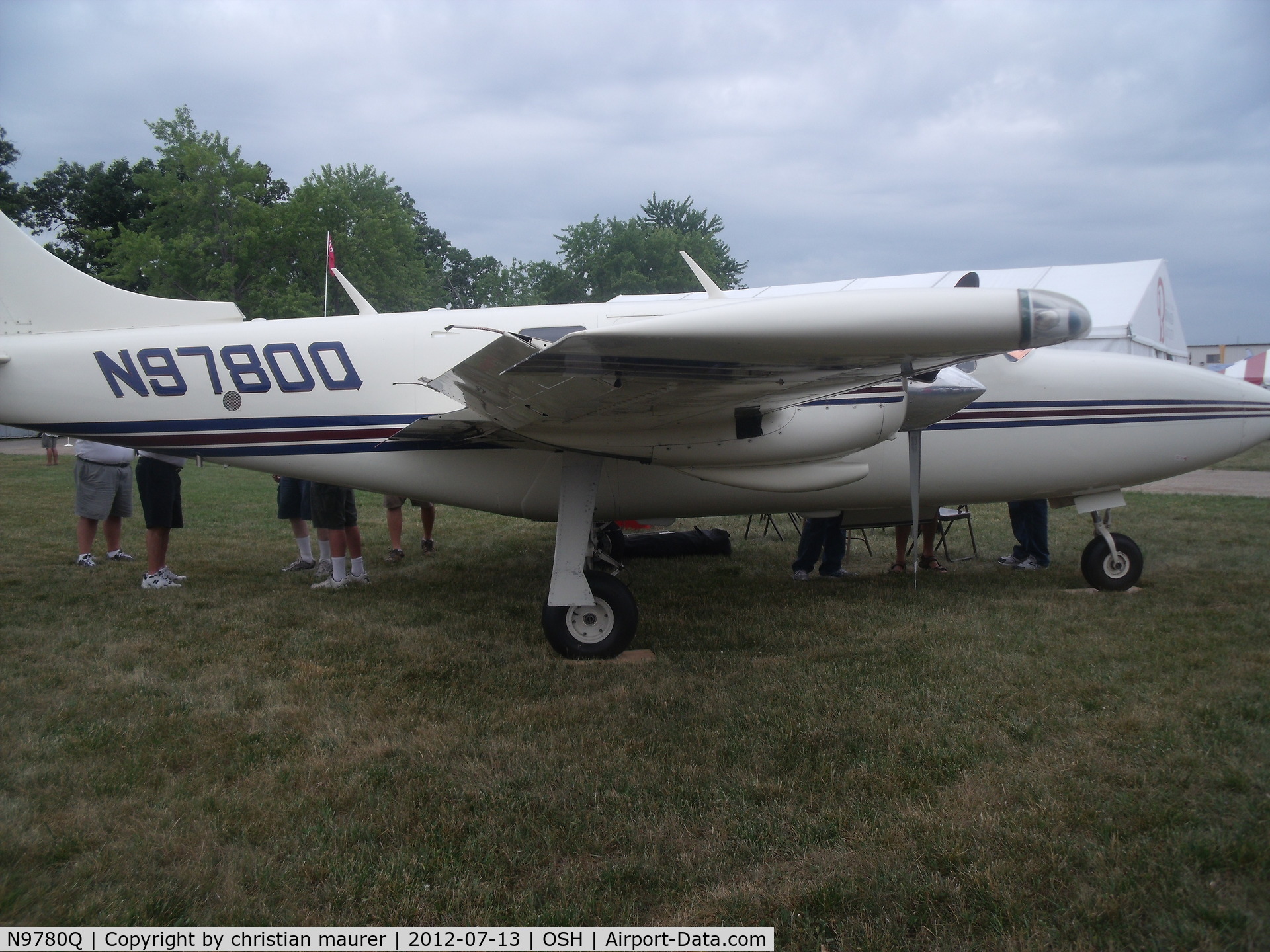 N9780Q, 1977 Smith Aerostar 601P C/N 61P-0408-144, aerostar