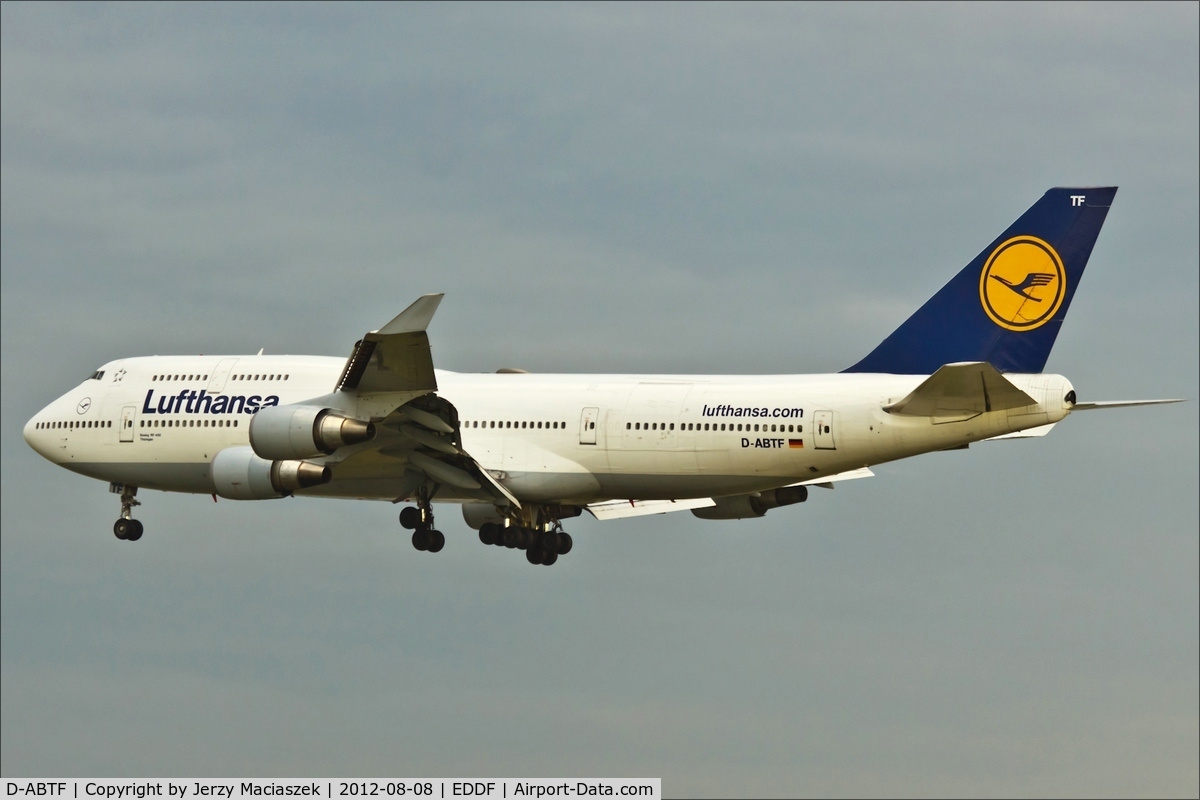 D-ABTF, 1991 Boeing 747-430M C/N 24967, Boeing 747-430(M
