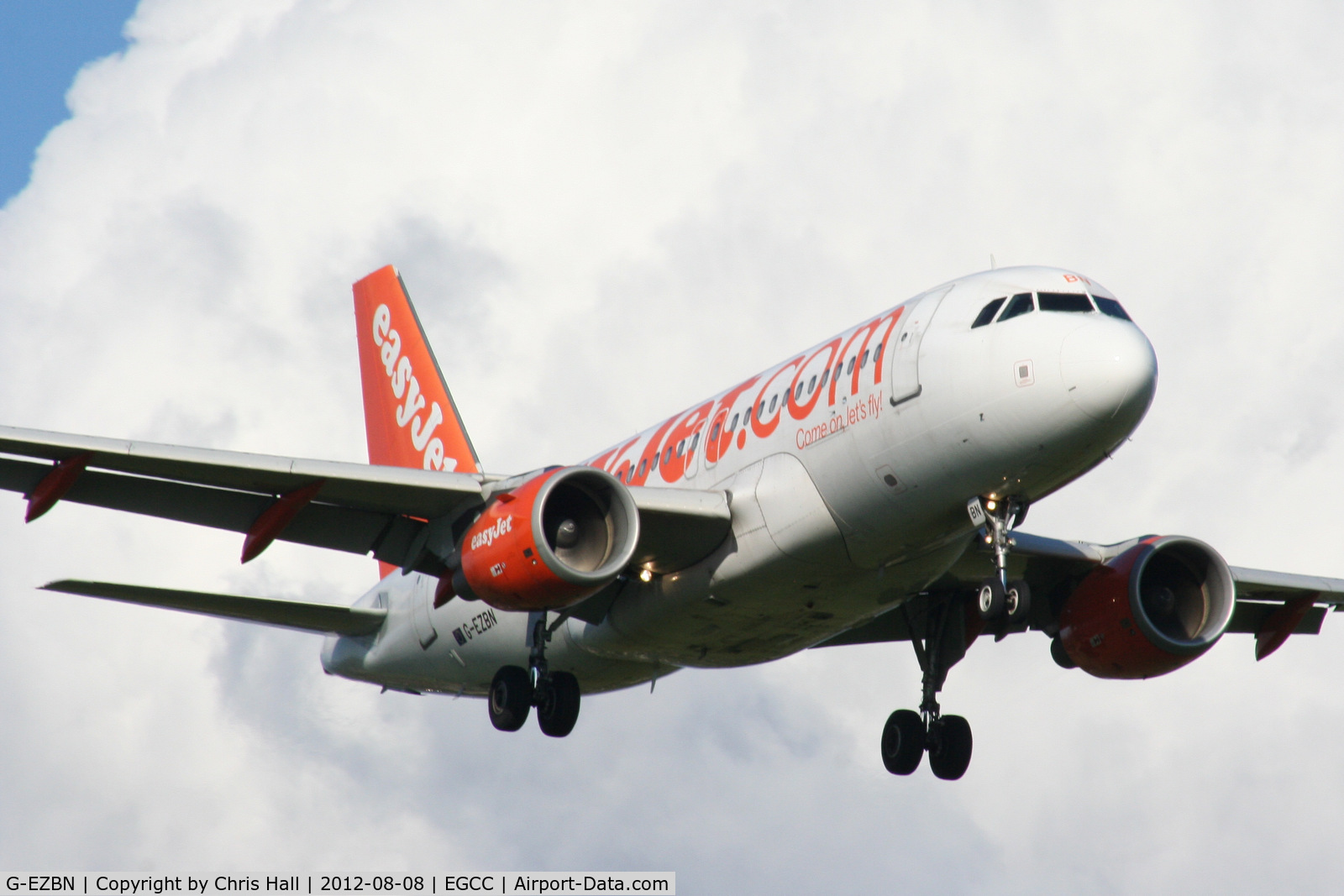 G-EZBN, 2007 Airbus A319-111 C/N 3061, easyJet