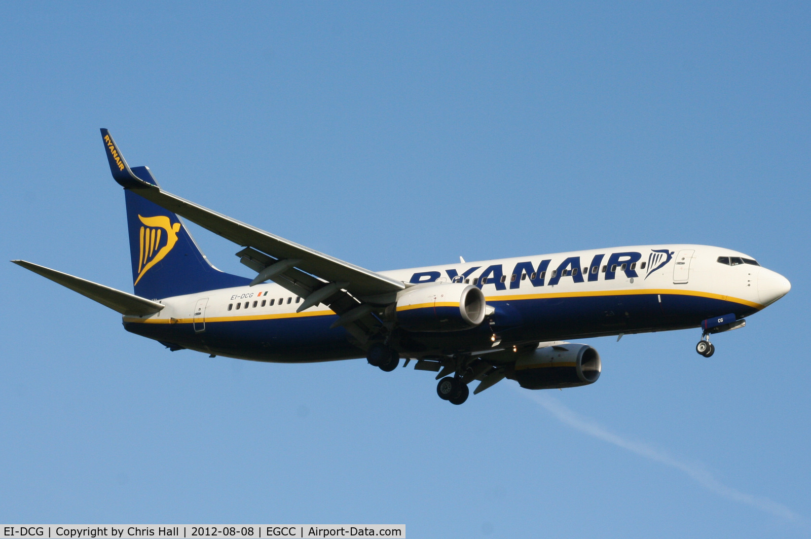 EI-DCG, 2004 Boeing 737-8AS C/N 33805, Ryanair
