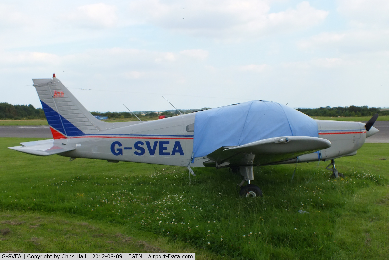 G-SVEA, 1979 Piper PA-28-161 Cherokee Warrior II C/N 28-7916082, at Enstone Airfield