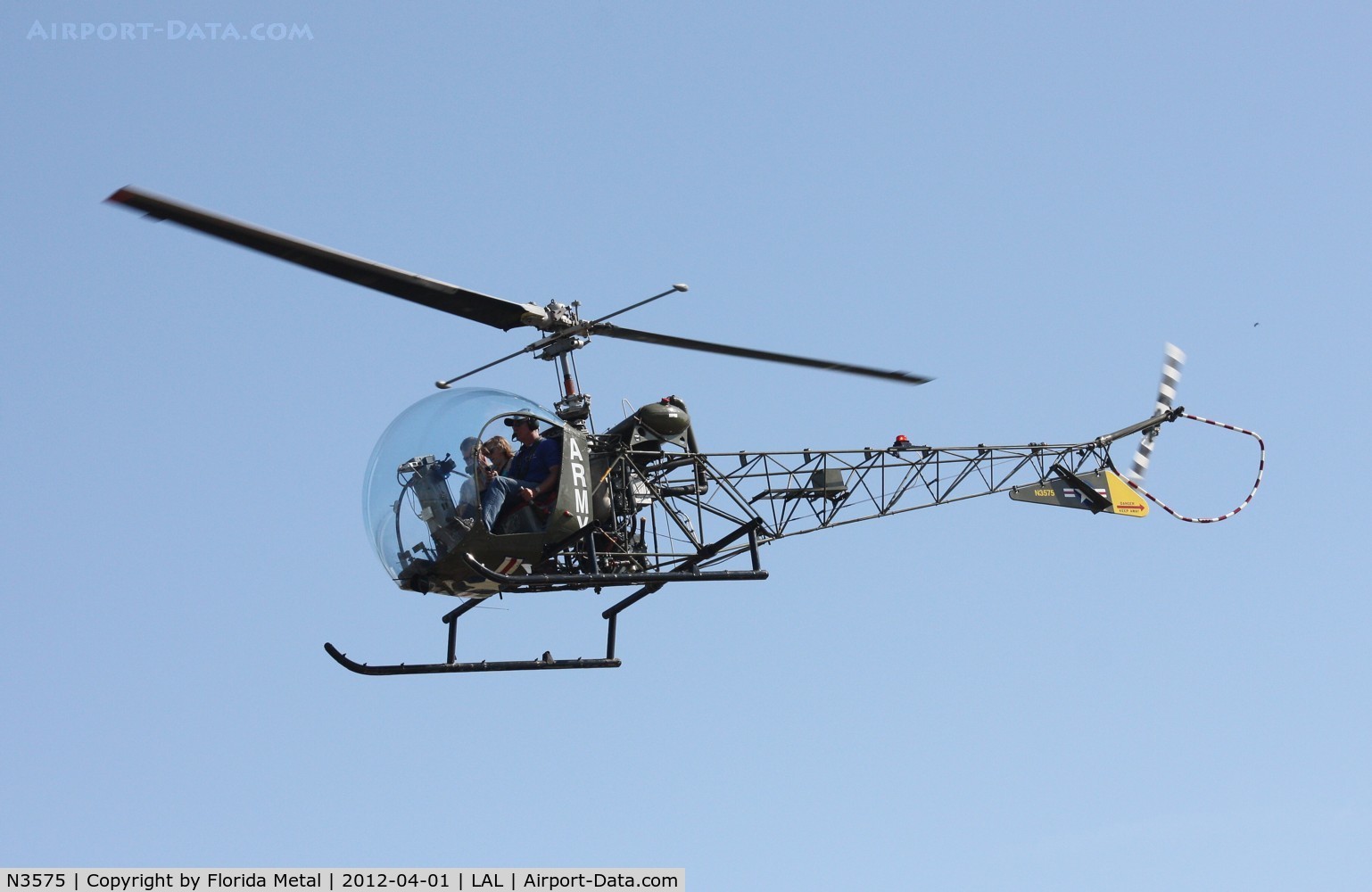 N3575, Bell 47D-1 C/N K-7032, MASH chopper
