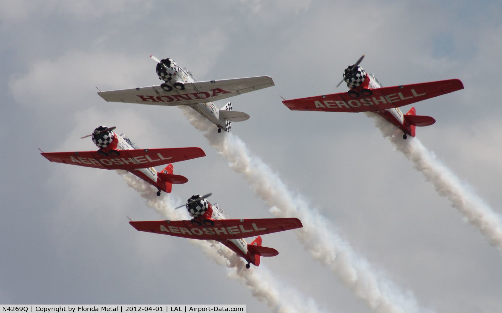 N4269Q, 1953 North American T-6G Texan C/N 197-5, Aeroshell