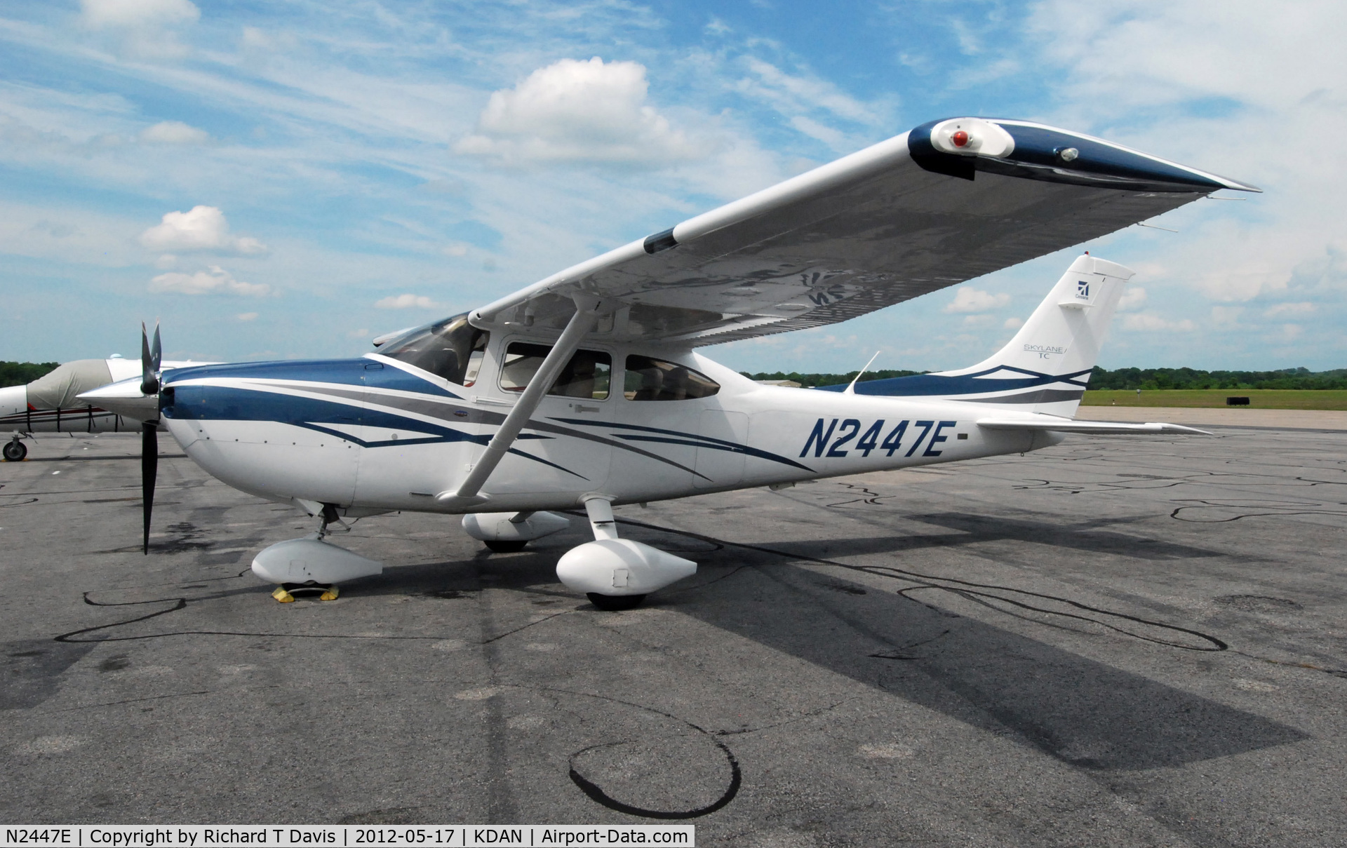 N2447E, 2007 Cessna T182T Turbo Skylane C/N T18208767, 2007 Cessna T182T in Danville Va.