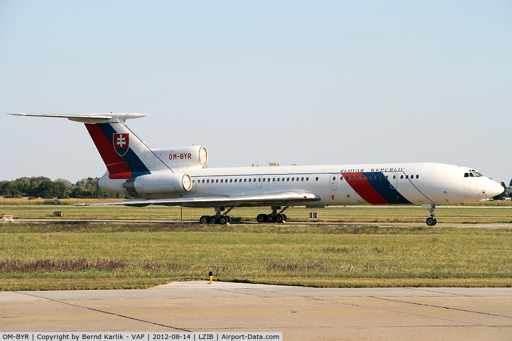 OM-BYR, 1998 Tupolev Tu-154M C/N 98A1012, Bratislava