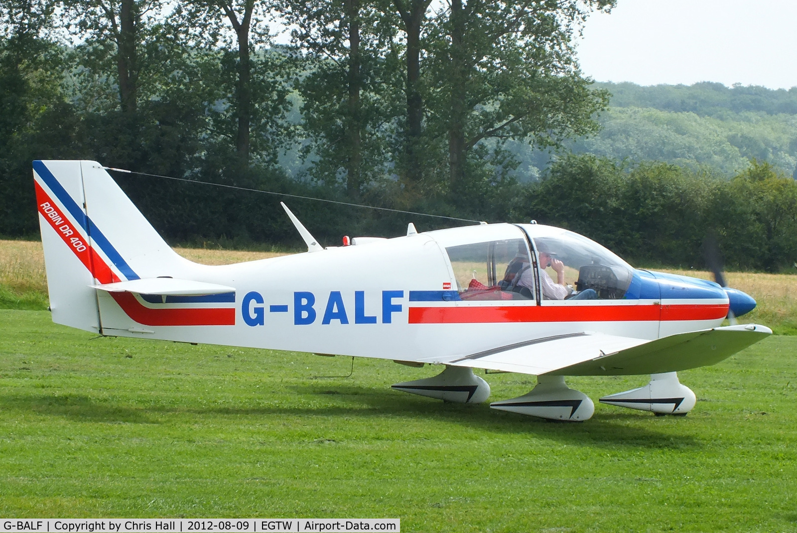 G-BALF, 1972 Robin DR-400-140 Earl Major C/N 772, at Oaksey Park
