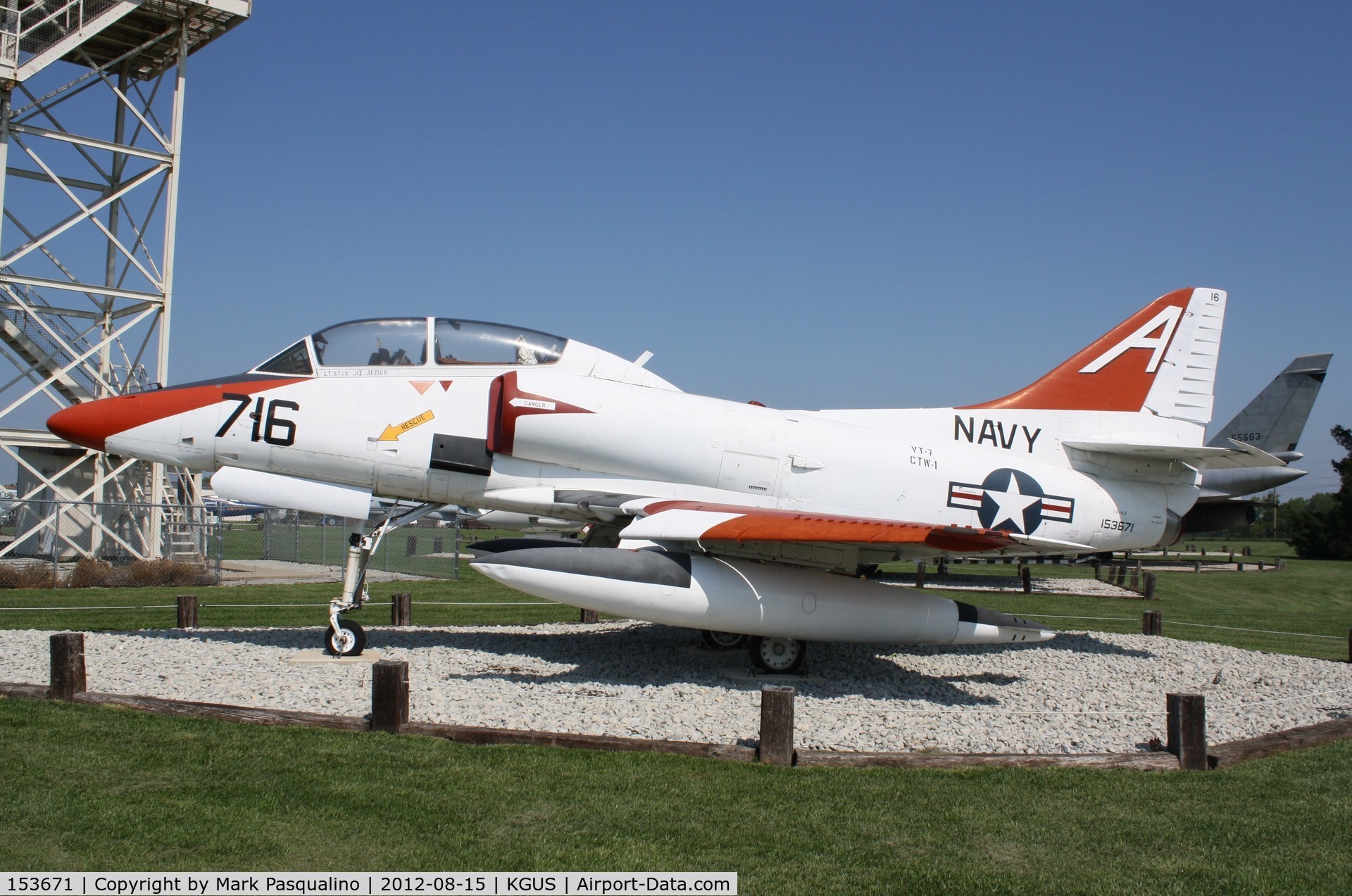 153671, Douglas TA-4J Skyhawk C/N 13609, Douglas TA-4J