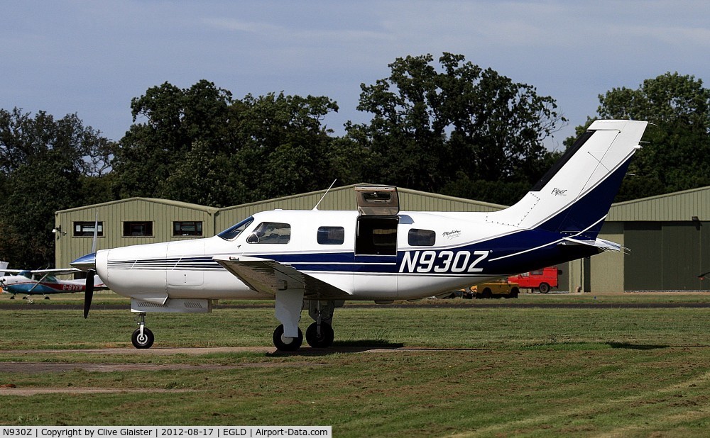 N930Z, 1995 Piper PA-46-350P Malibu Mirage C/N 4622188, Ex: G-DODY > D-ERBU > N930Z - Originally owned to, Sunseeker Sales (UK) Ltd in March 1995 as G-DODY and currently with, Mirage 930 Corp Trustee since August 2008 as N930Z