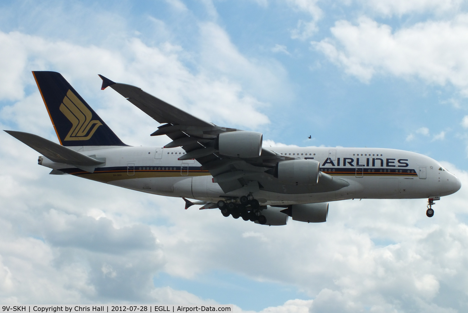 9V-SKH, 2008 Airbus A380-841 C/N 021, Singapore Airlines