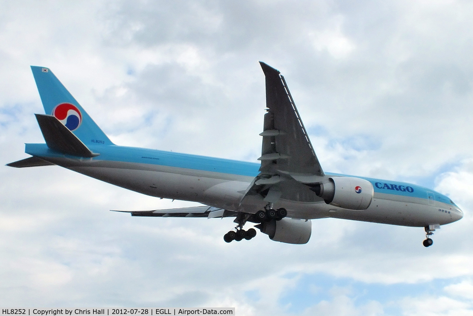 HL8252, 2012 Boeing 777-FB5 C/N 37638, Korean Air Lines