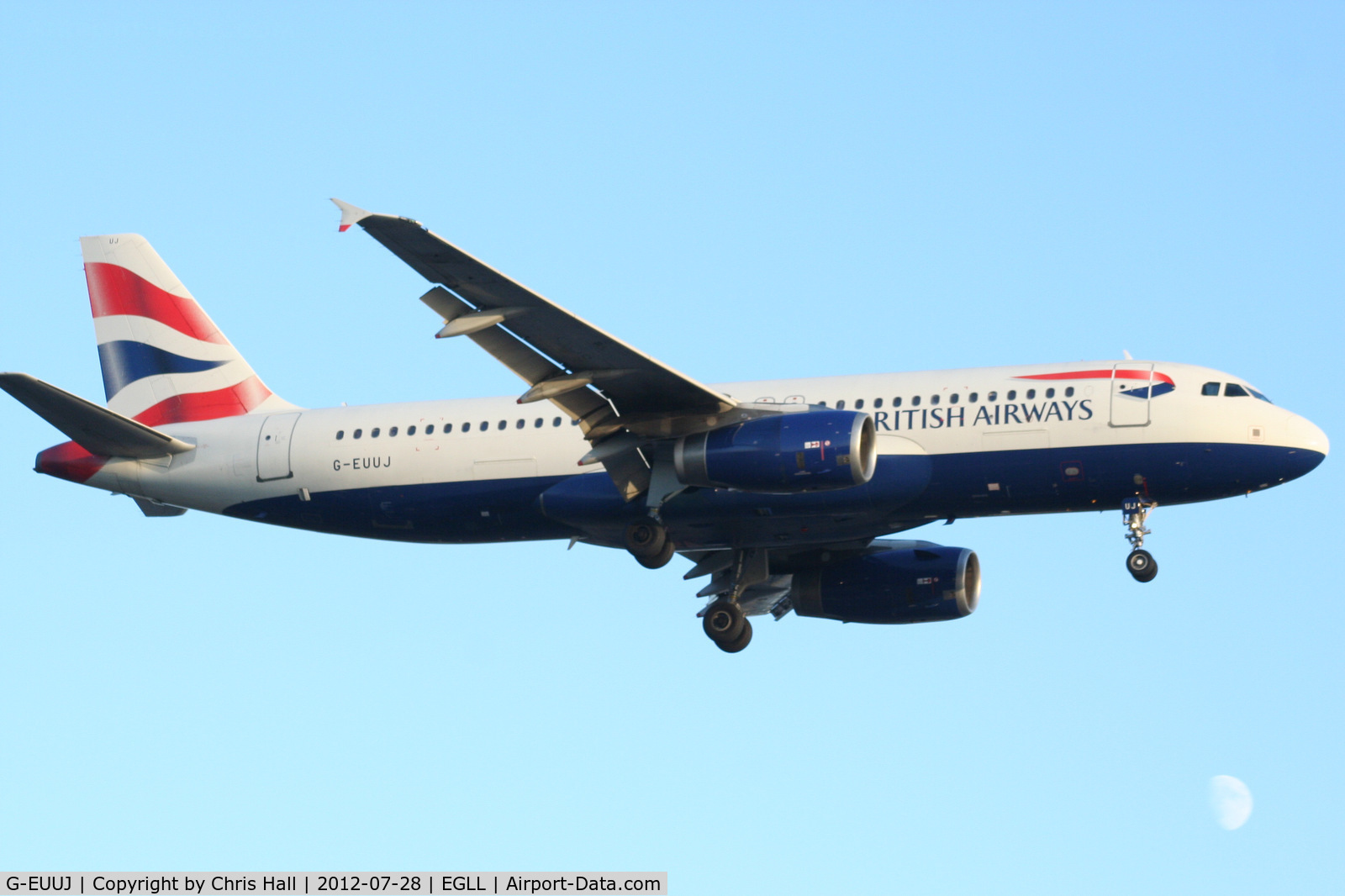 G-EUUJ, 2002 Airbus A320-232 C/N 1883, British Airways