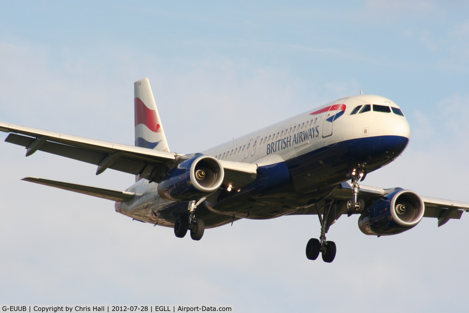 G-EUUB, 2002 Airbus A320-232 C/N 1689, British Airways