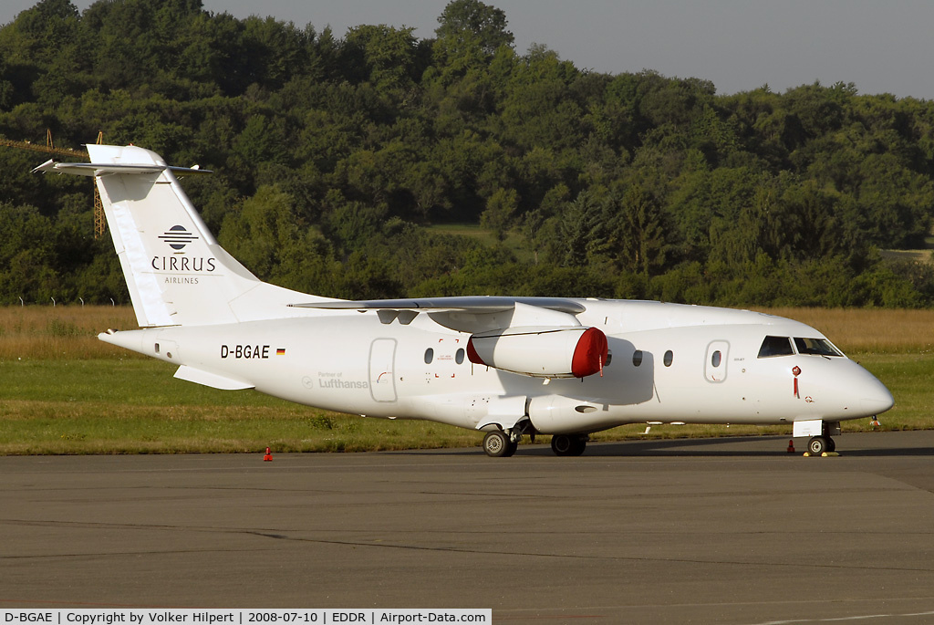 D-BGAE, 2000 Fairchild Dornier 328-300 328JET C/N 3146, on the ramp at scn